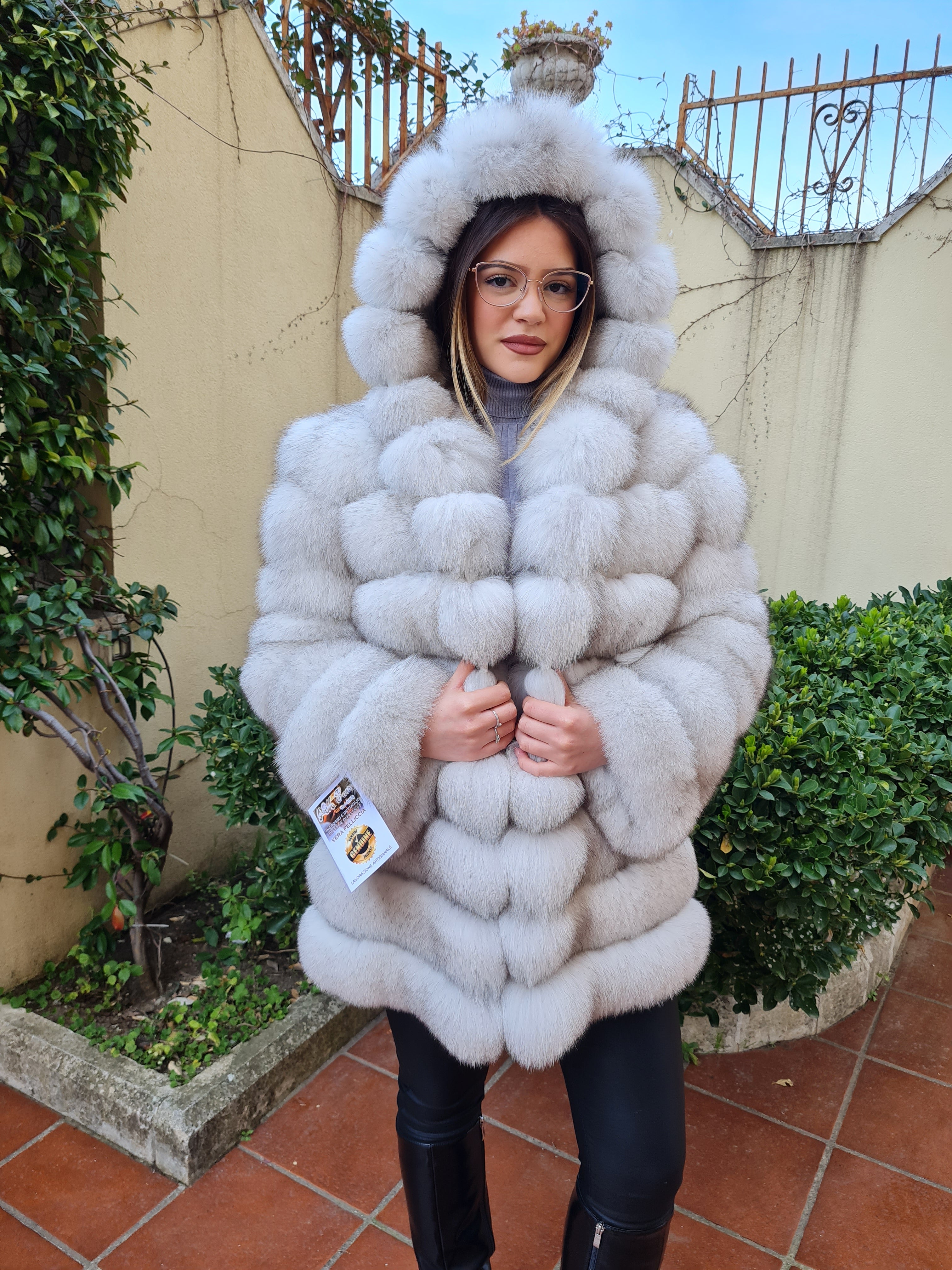 Fox fur jacket