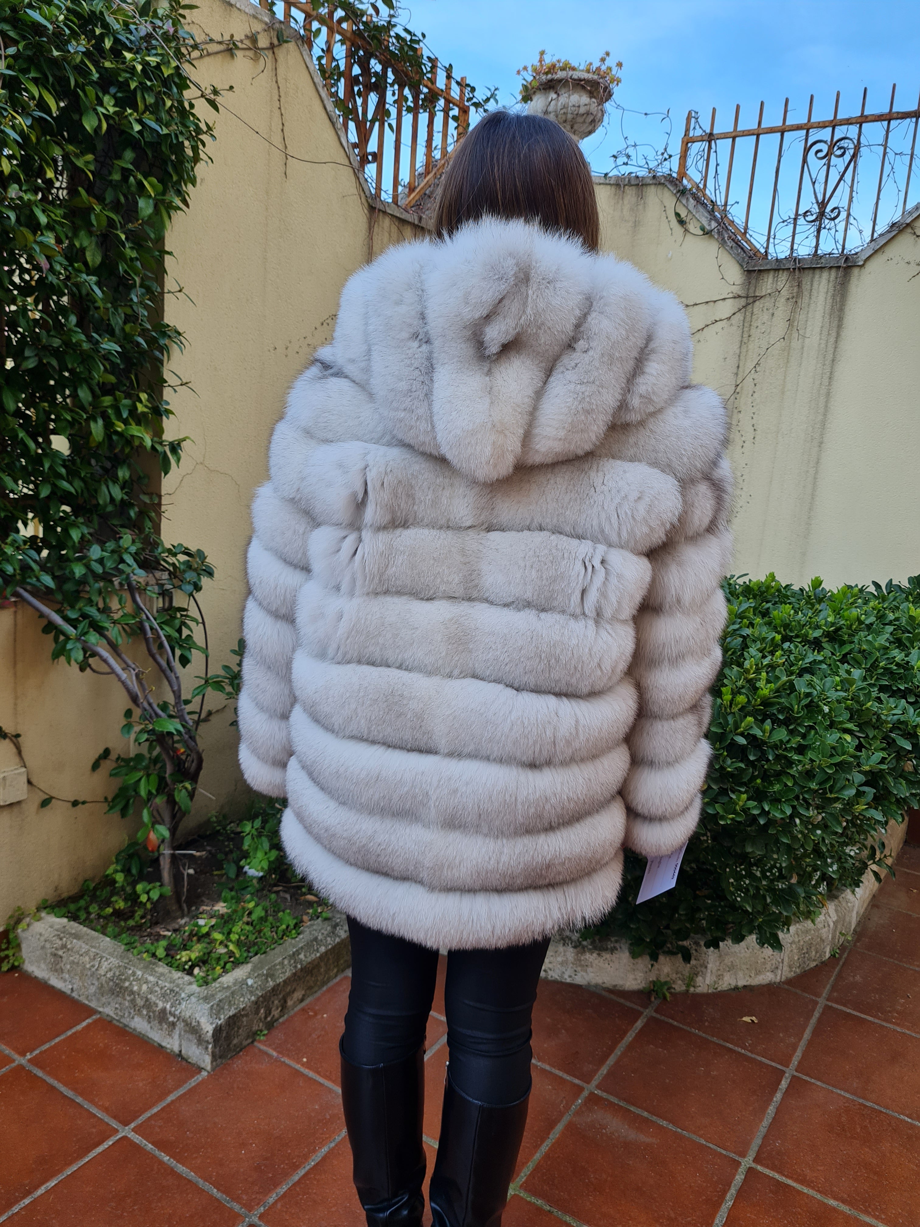 Fox fur jacket