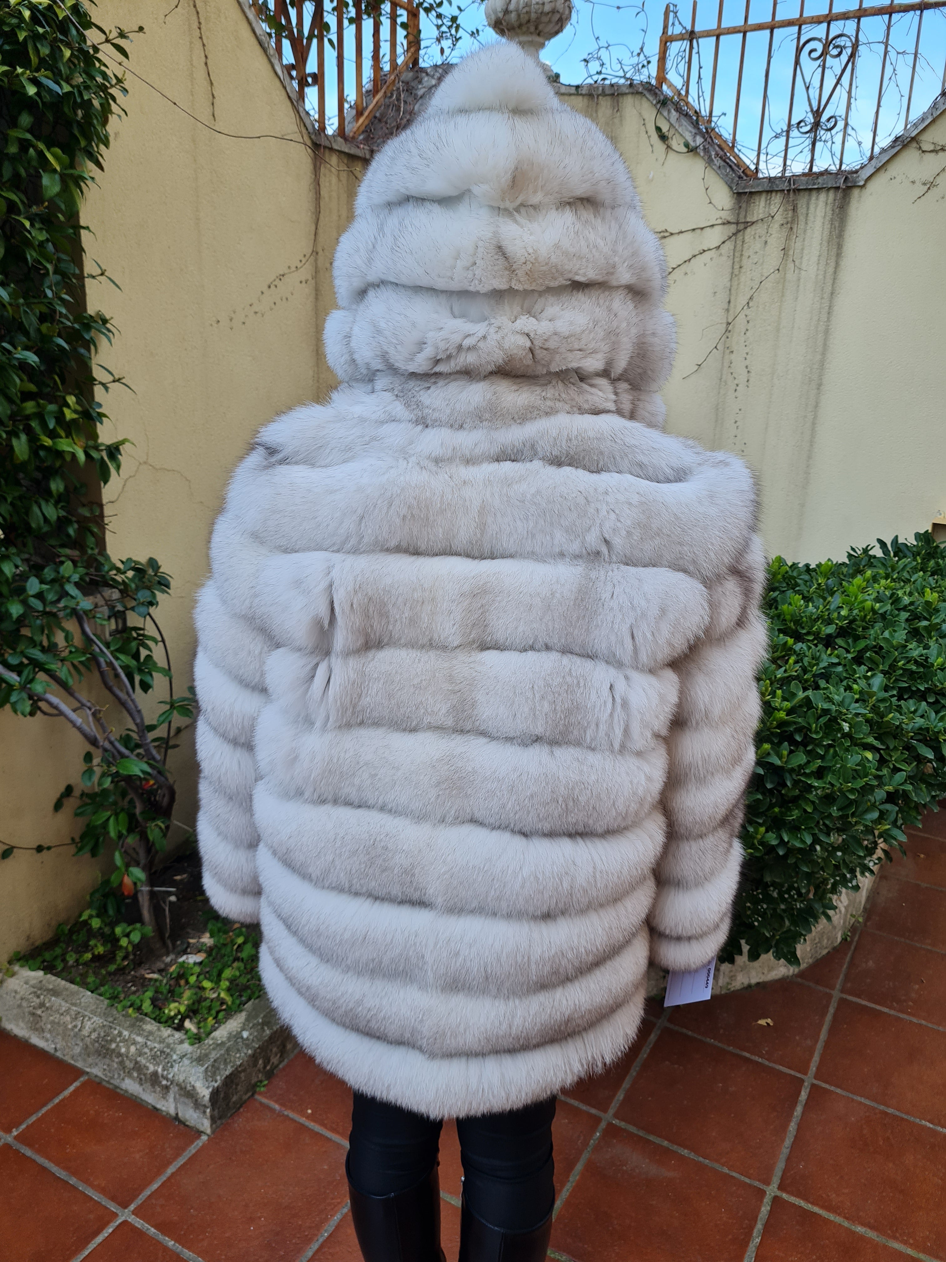 Fox fur jacket