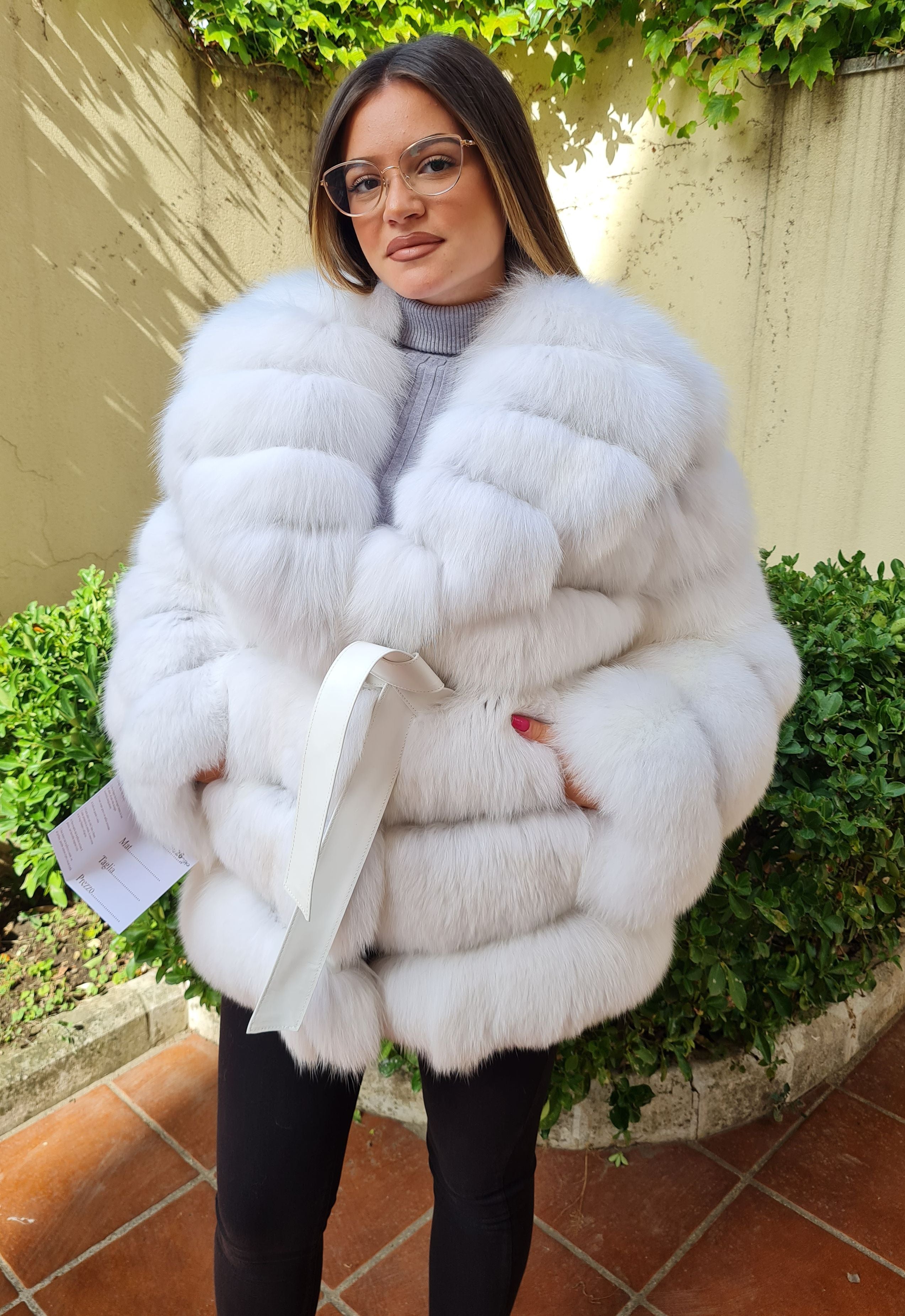 Fox fur jacket