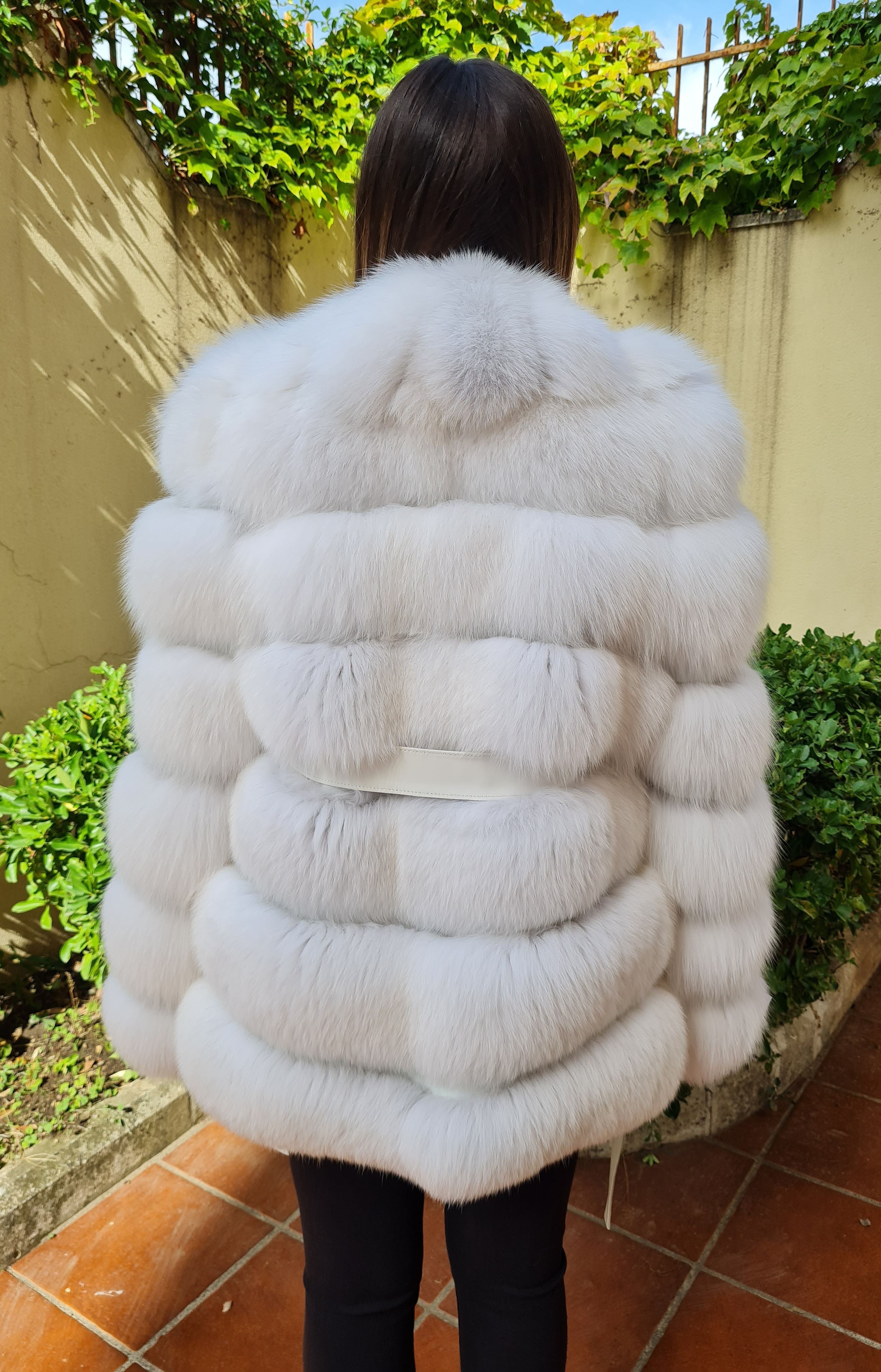 Fox fur jacket