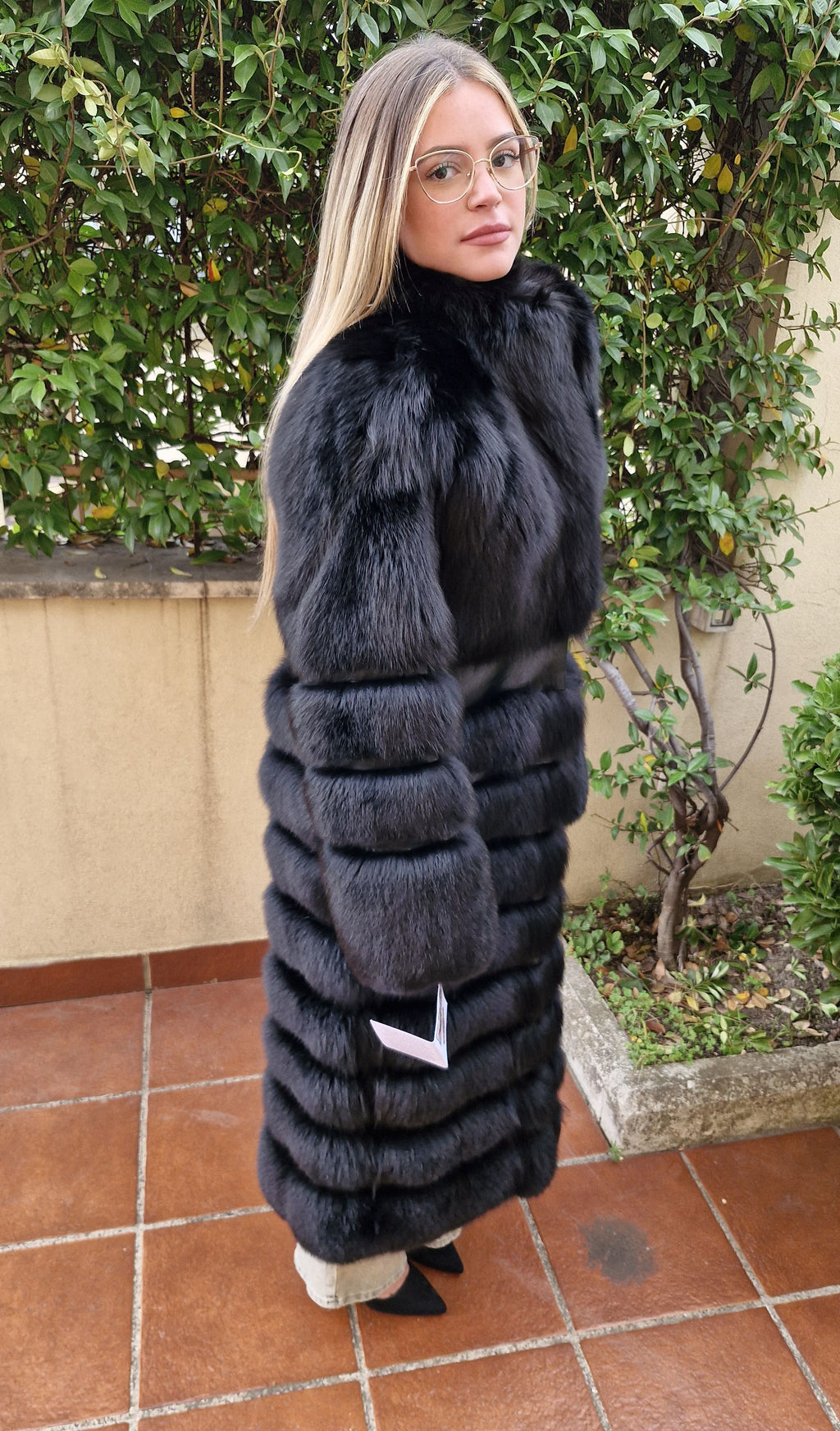 Cappotto pelliccia di volpe