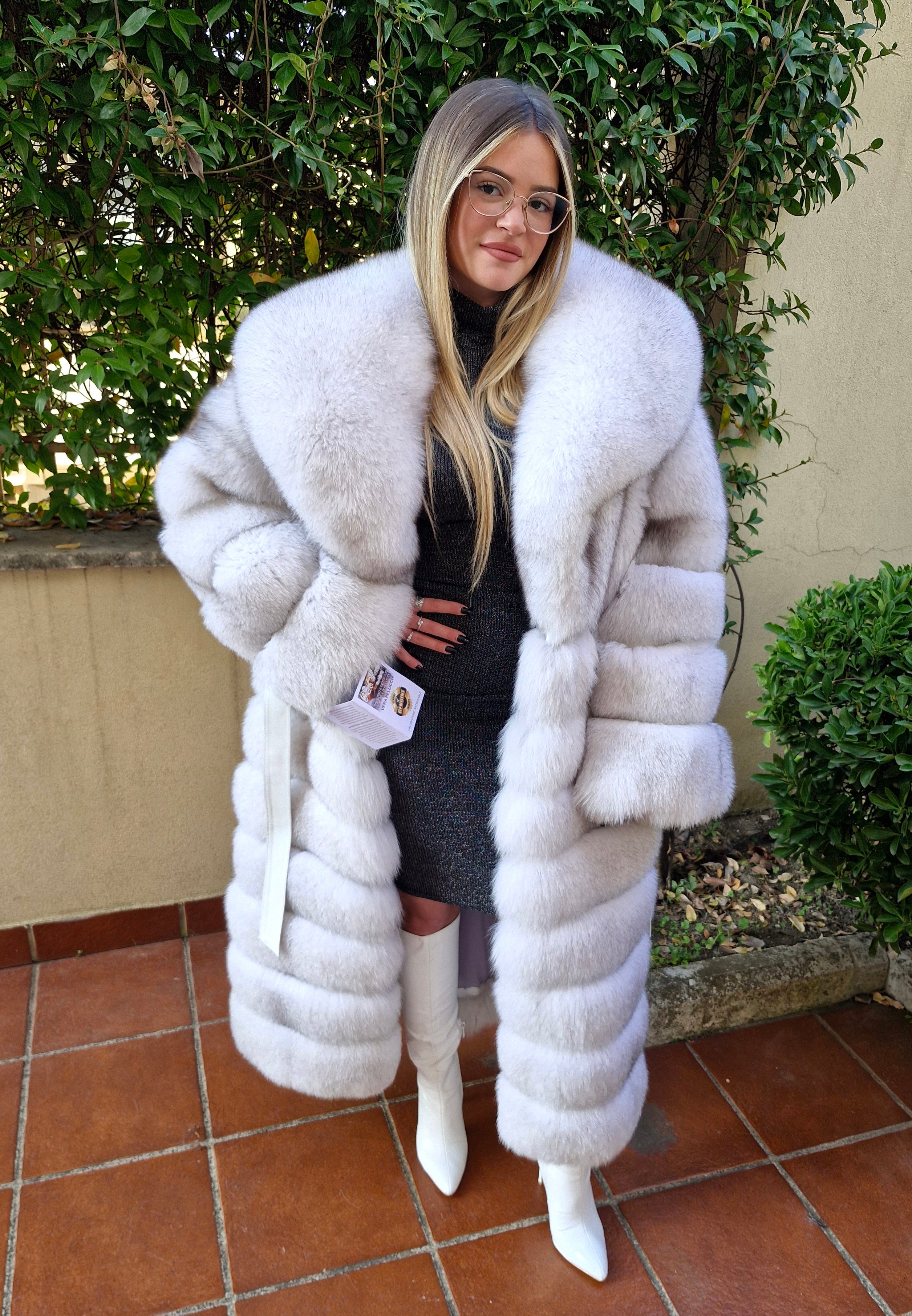 Greenland fox coat
