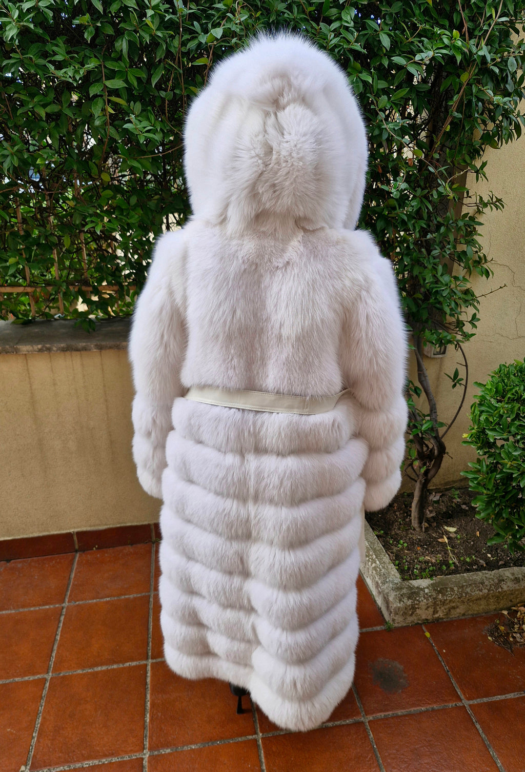 Cappotto pelliccia di volpe shadow