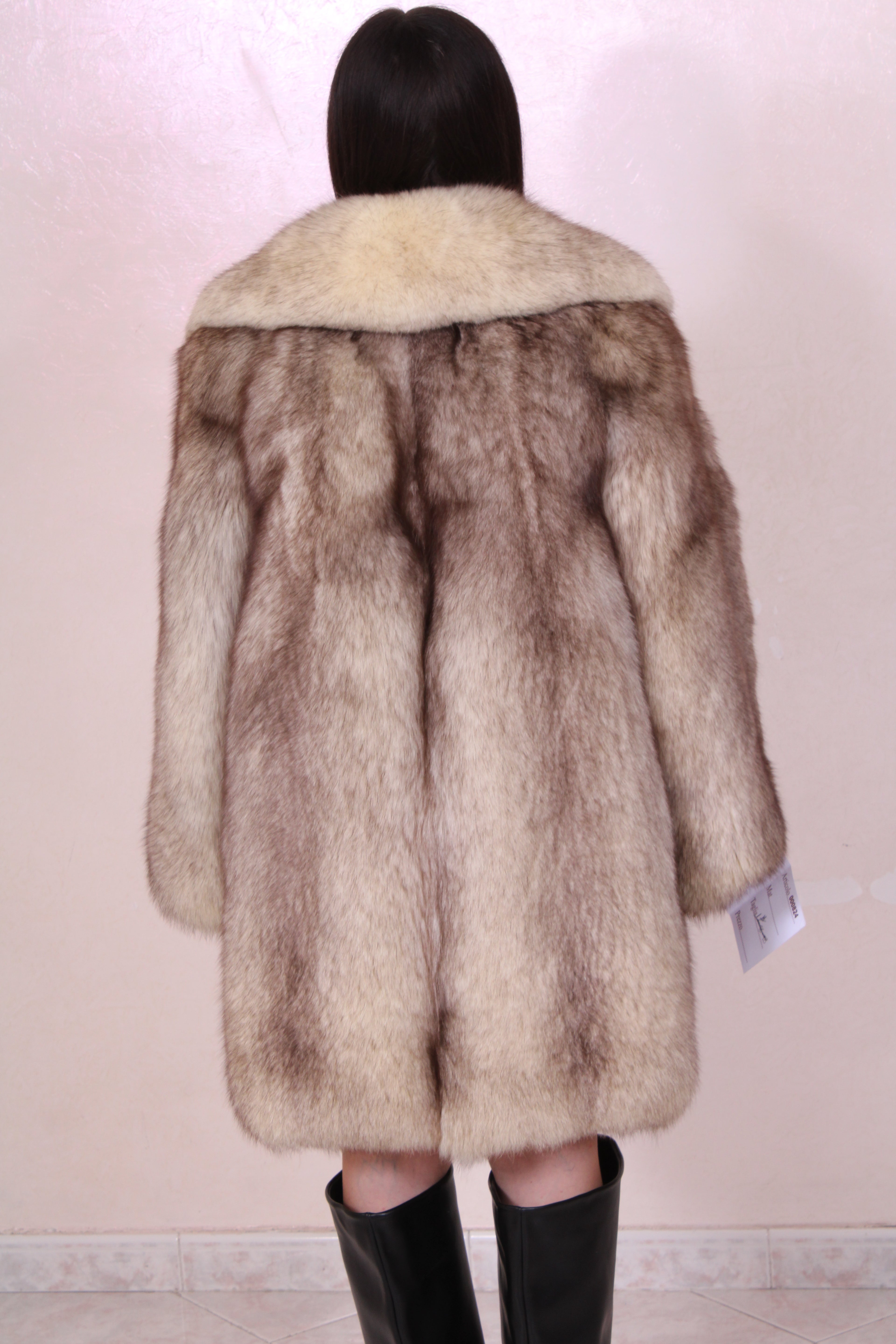 Giacca pelliccia di volpe vintage