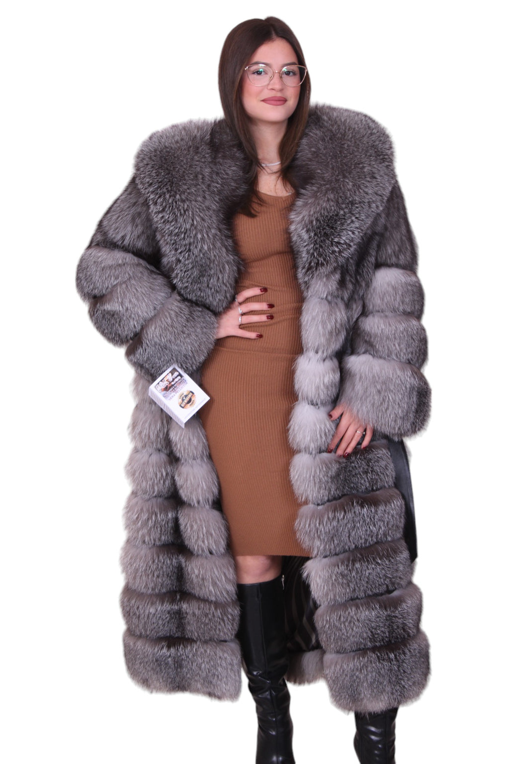 Cappotto pelliccia di volpe
