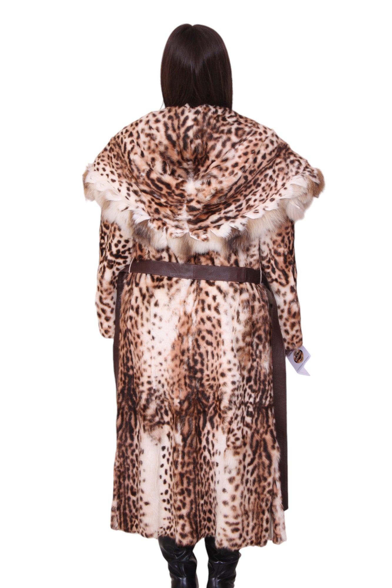 Rabbit fur coat