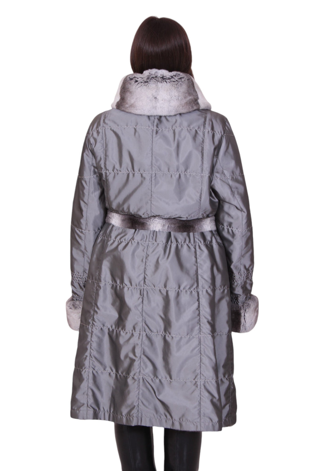 Rex rabbit fur coat