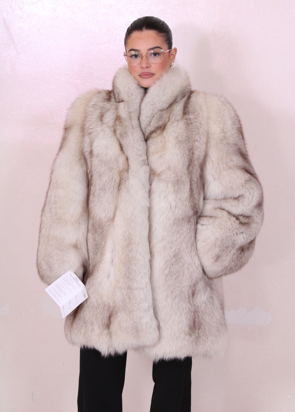 Vintage fox fur jacket