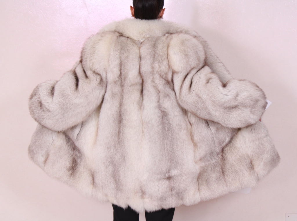 Vintage fox fur jacket