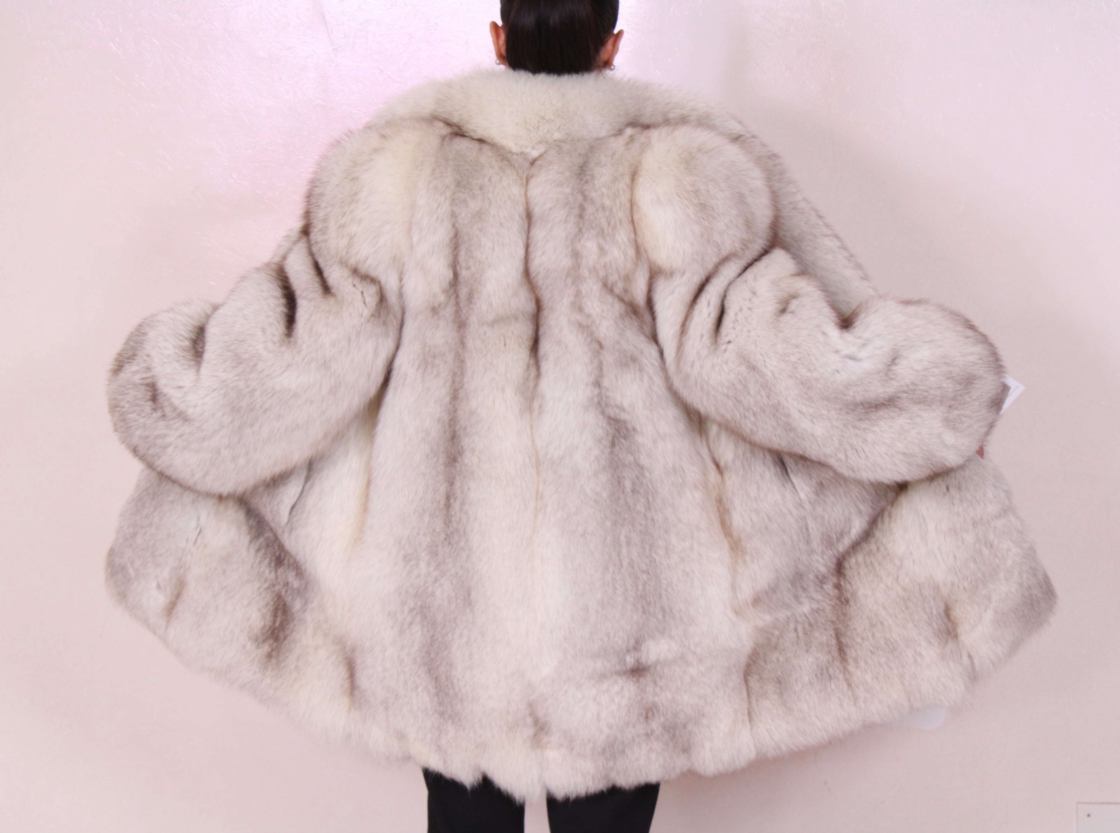 Vintage fox fur jacket