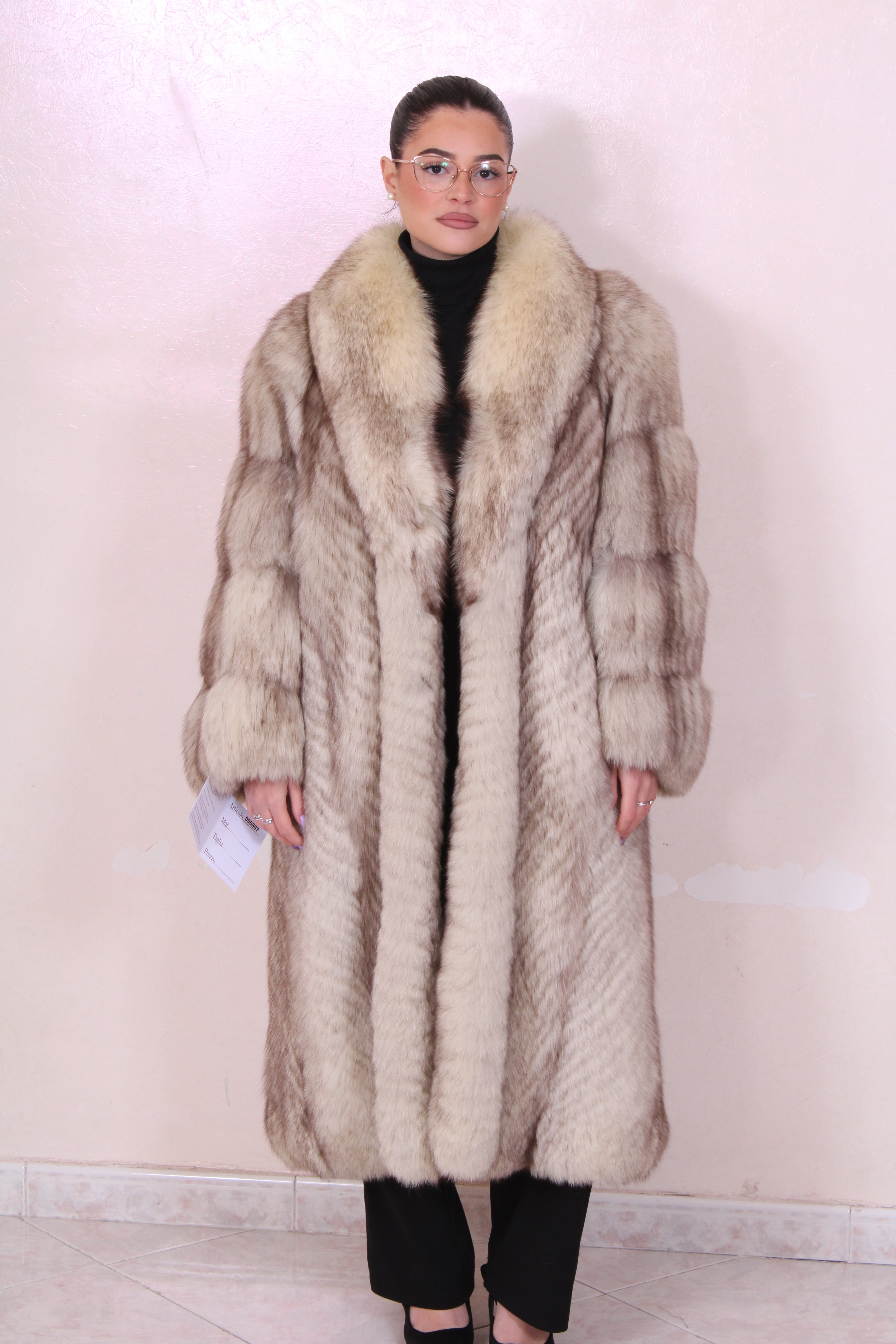 Cappotto pelliccia di volpe vintage