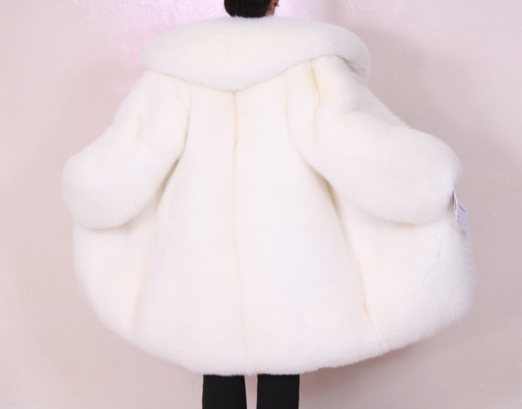 New fox fur jacket