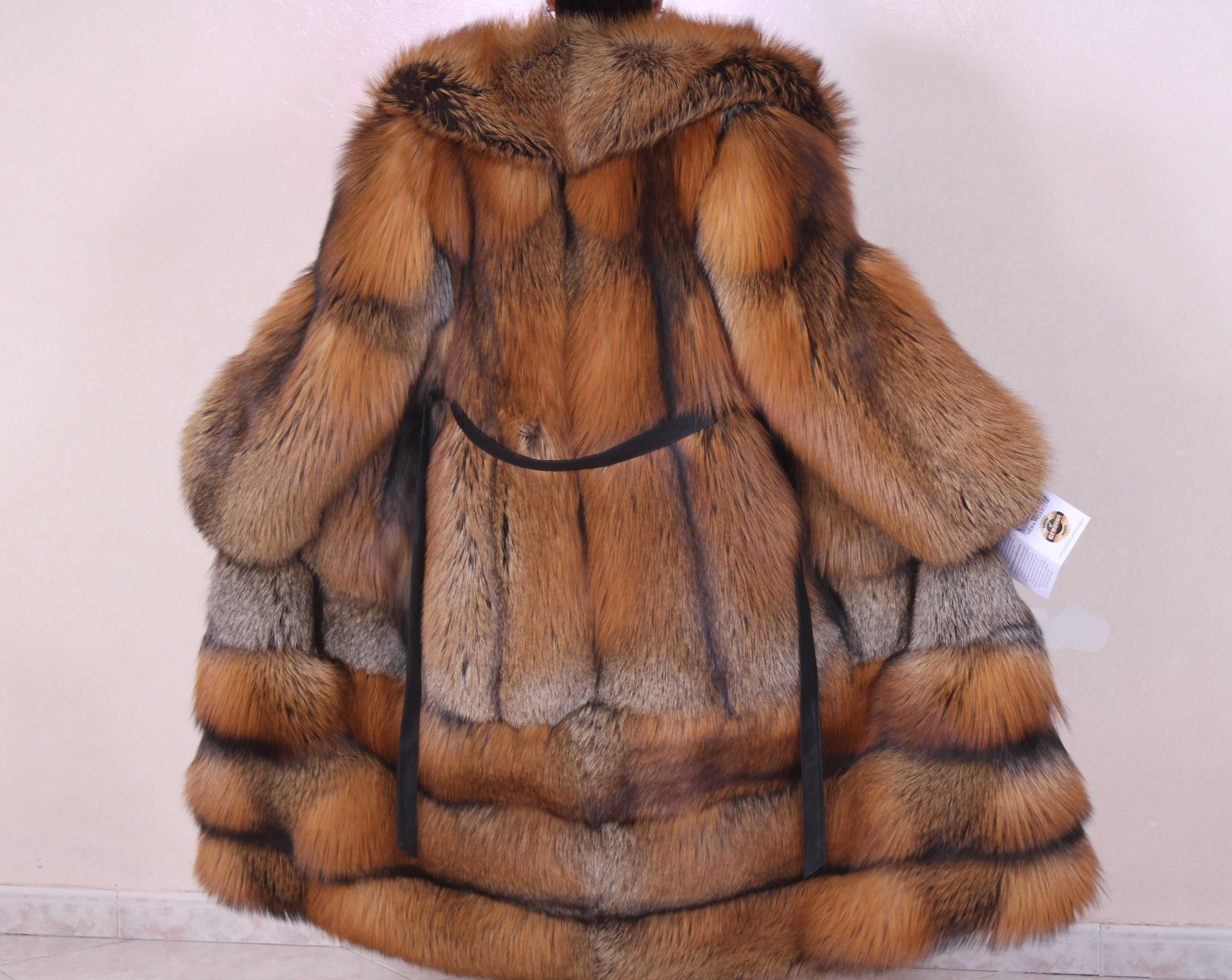 Cappotto pelliccia volpe nuova