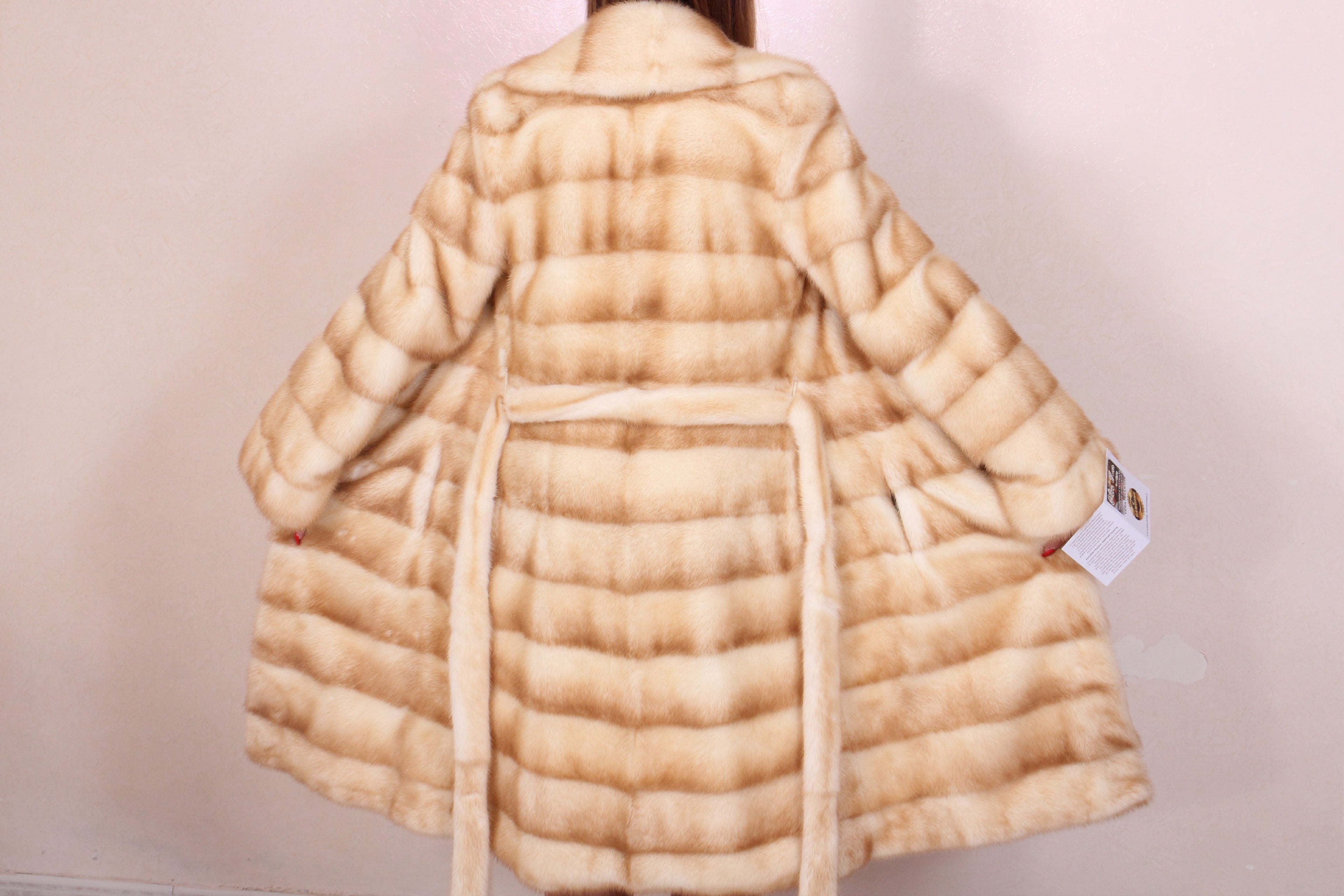 Mink fur coat