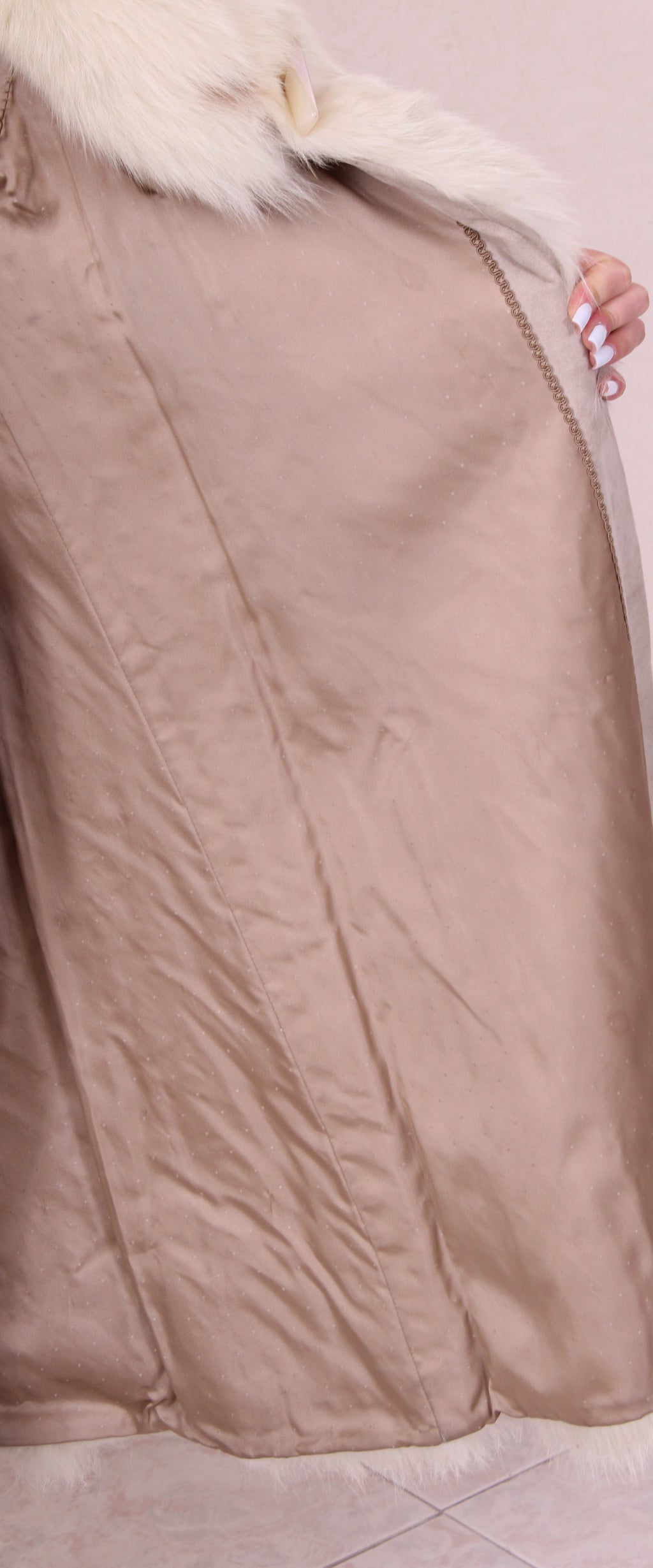 Cappotto pelliccia di volpe vintage