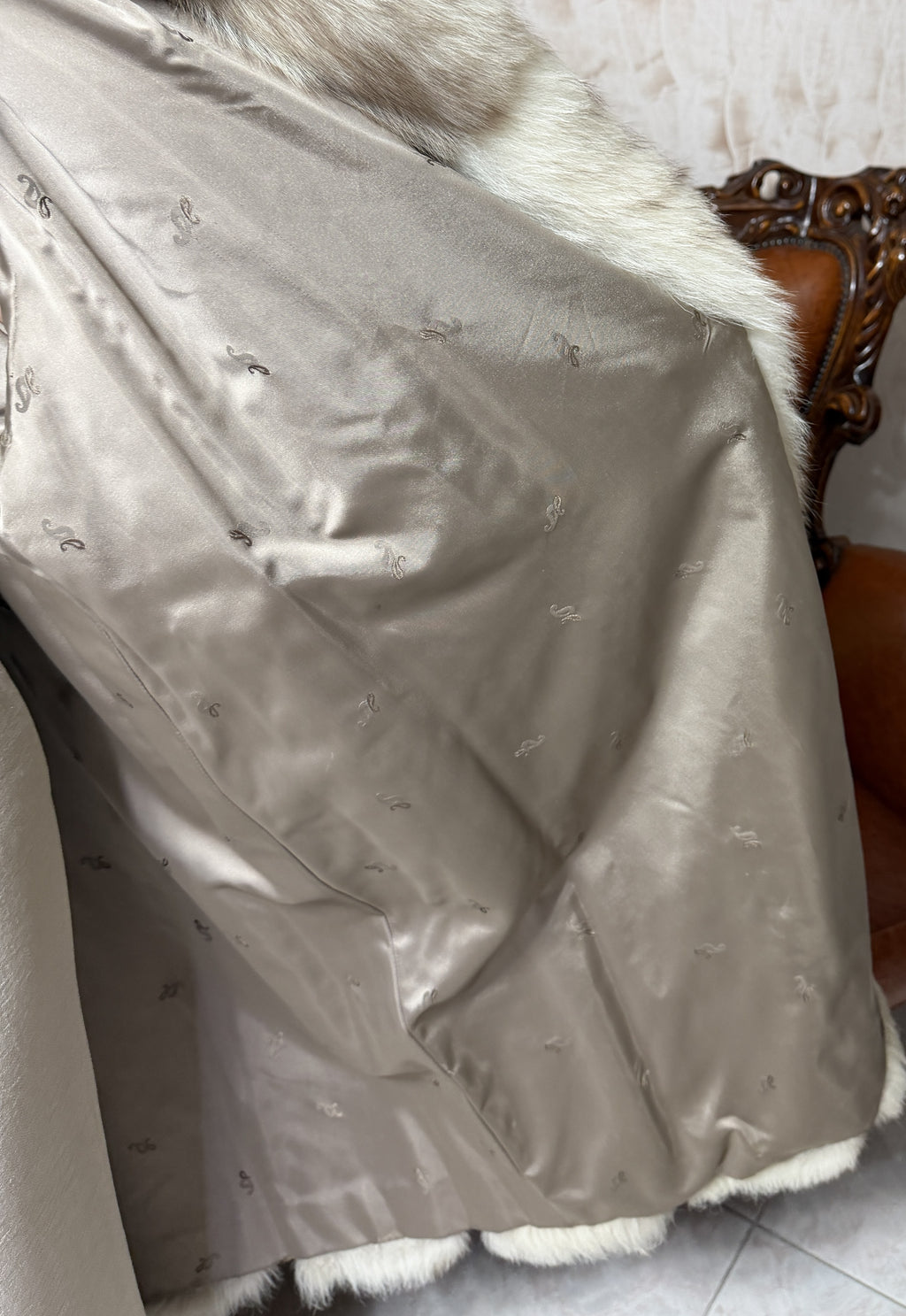 Cappotto pelliccia di volpe