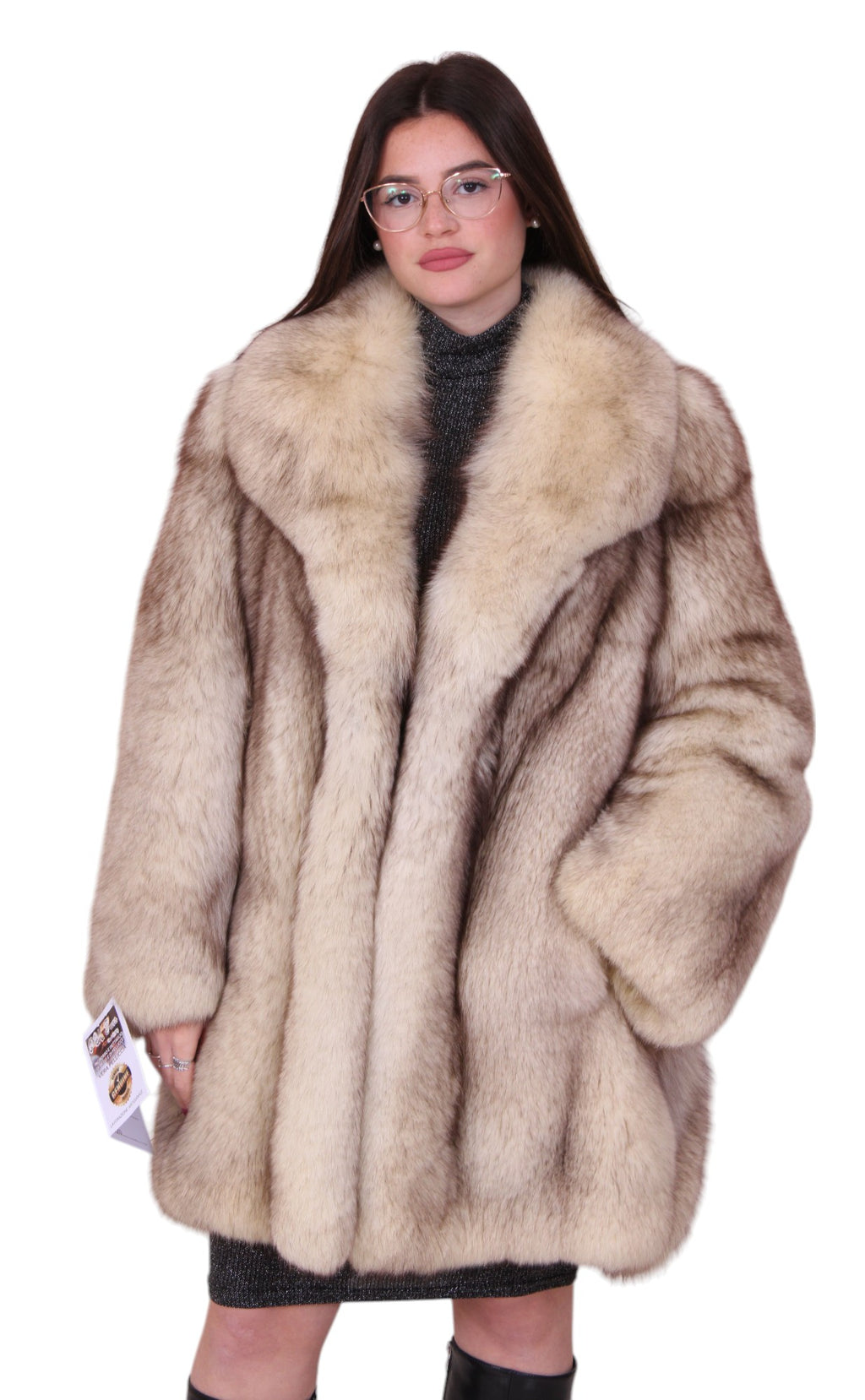 Vintage fox fur jacket