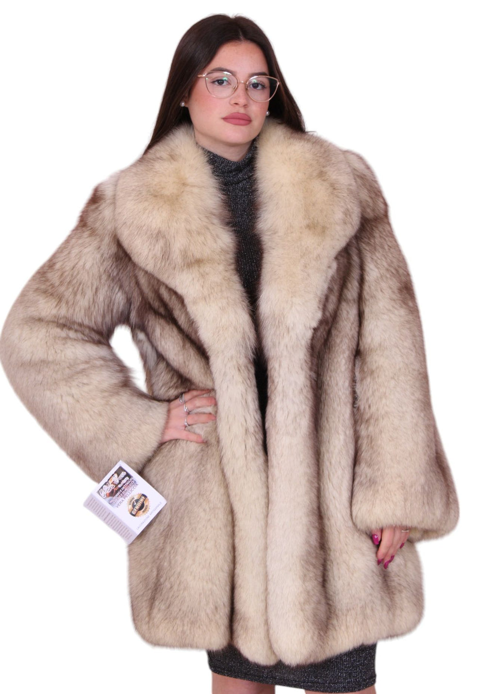 Vintage fox fur jacket