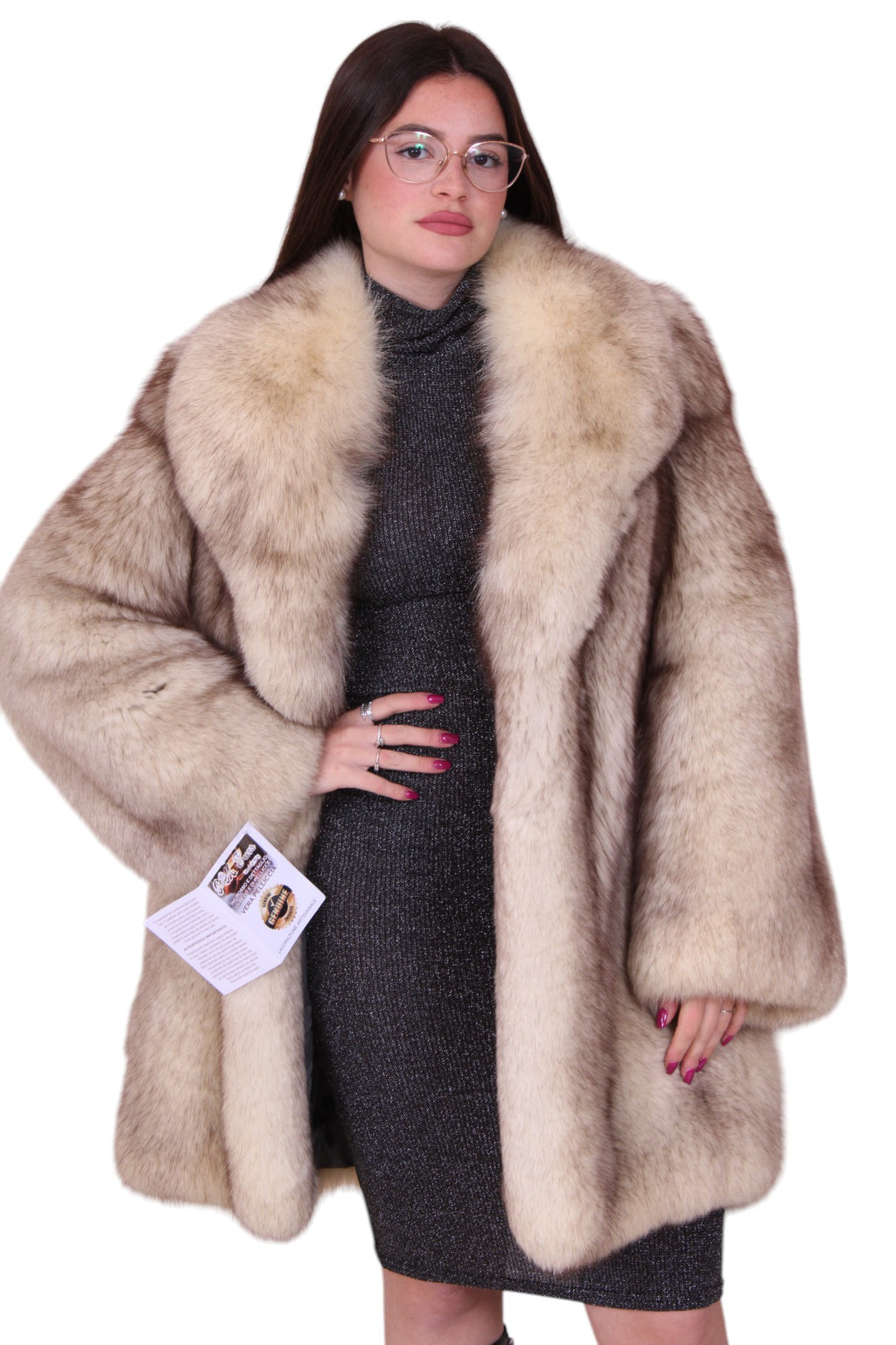 Vintage fox fur jacket