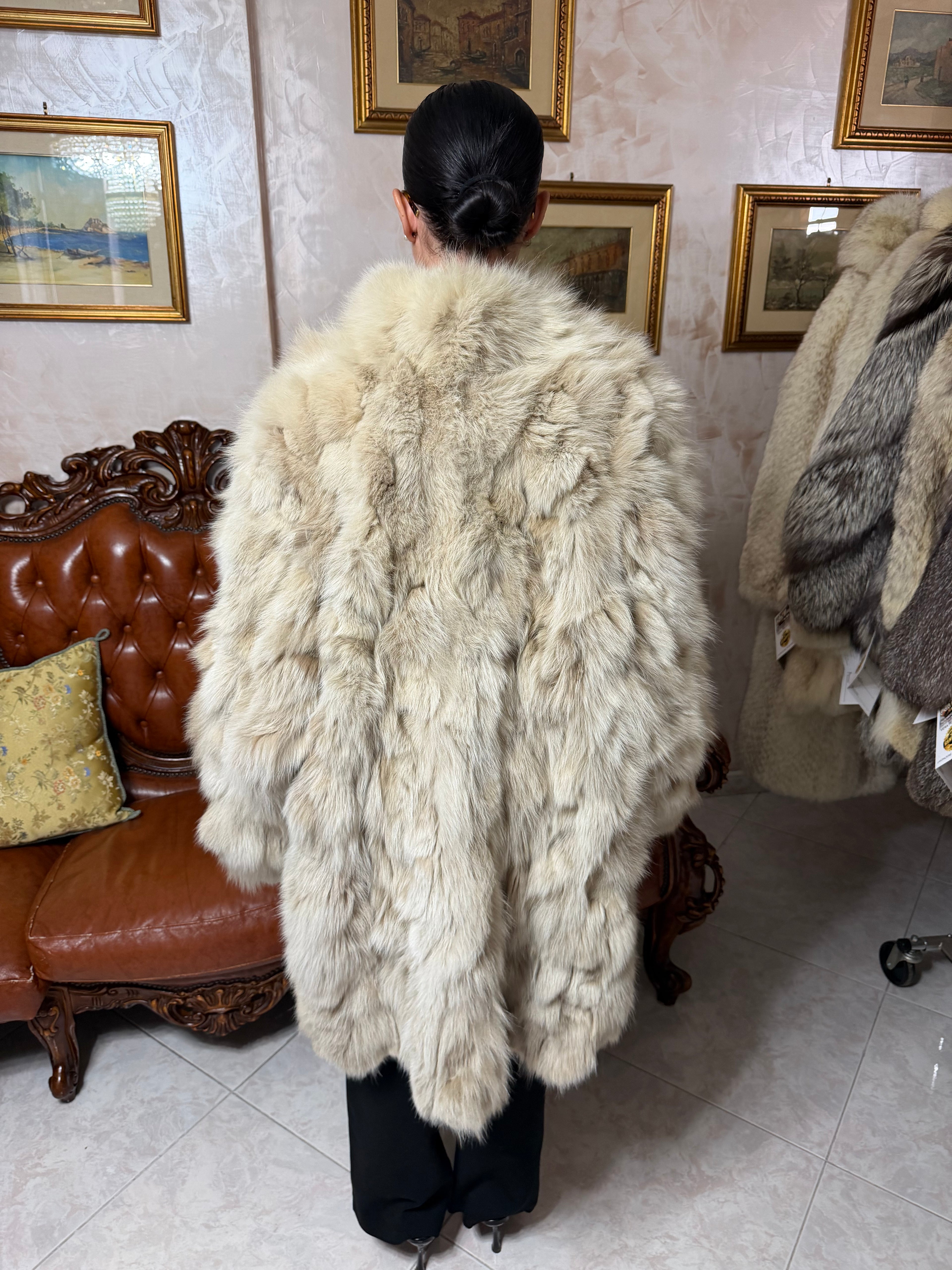 Fox fur jacket