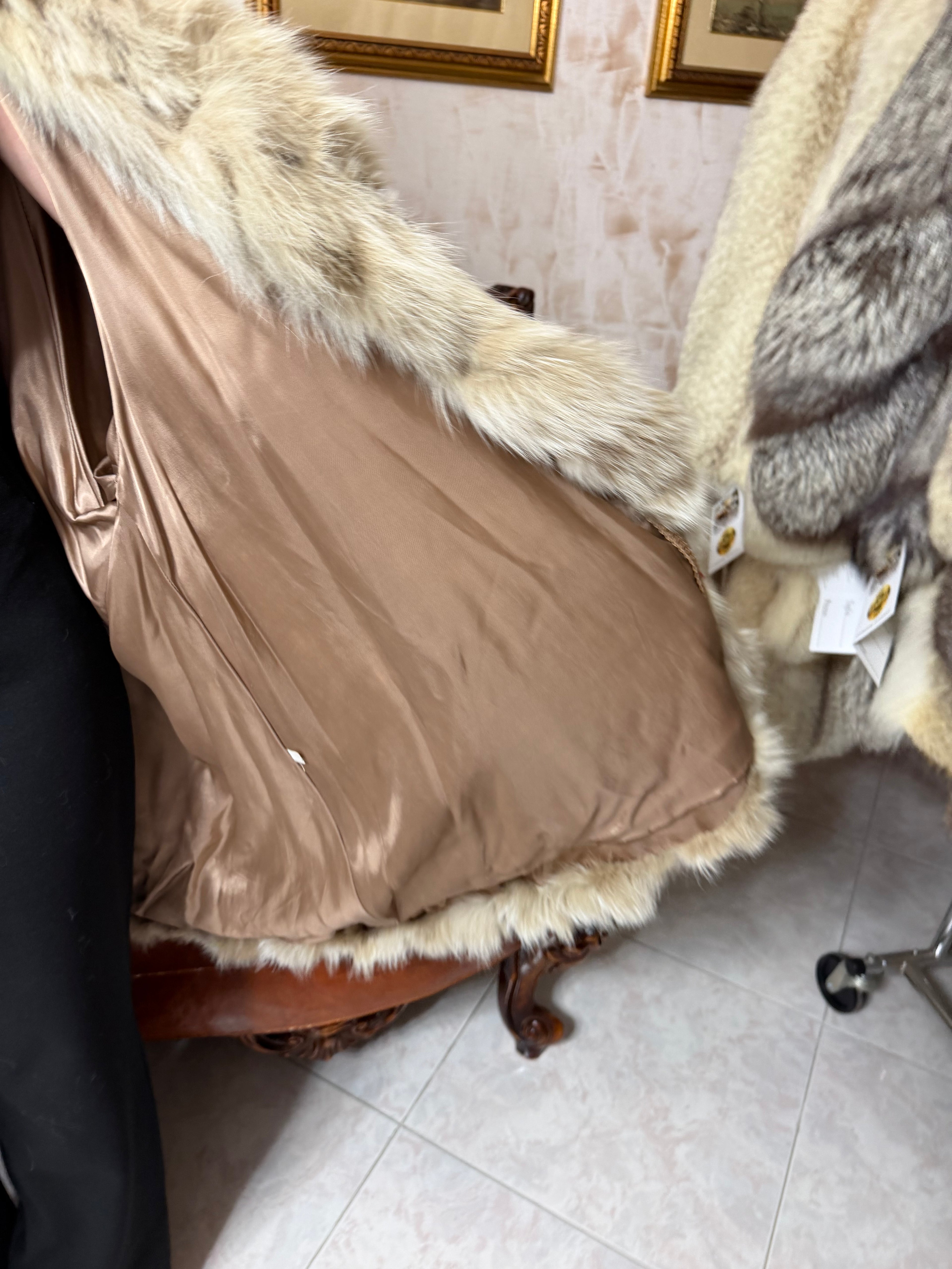 Fox fur jacket