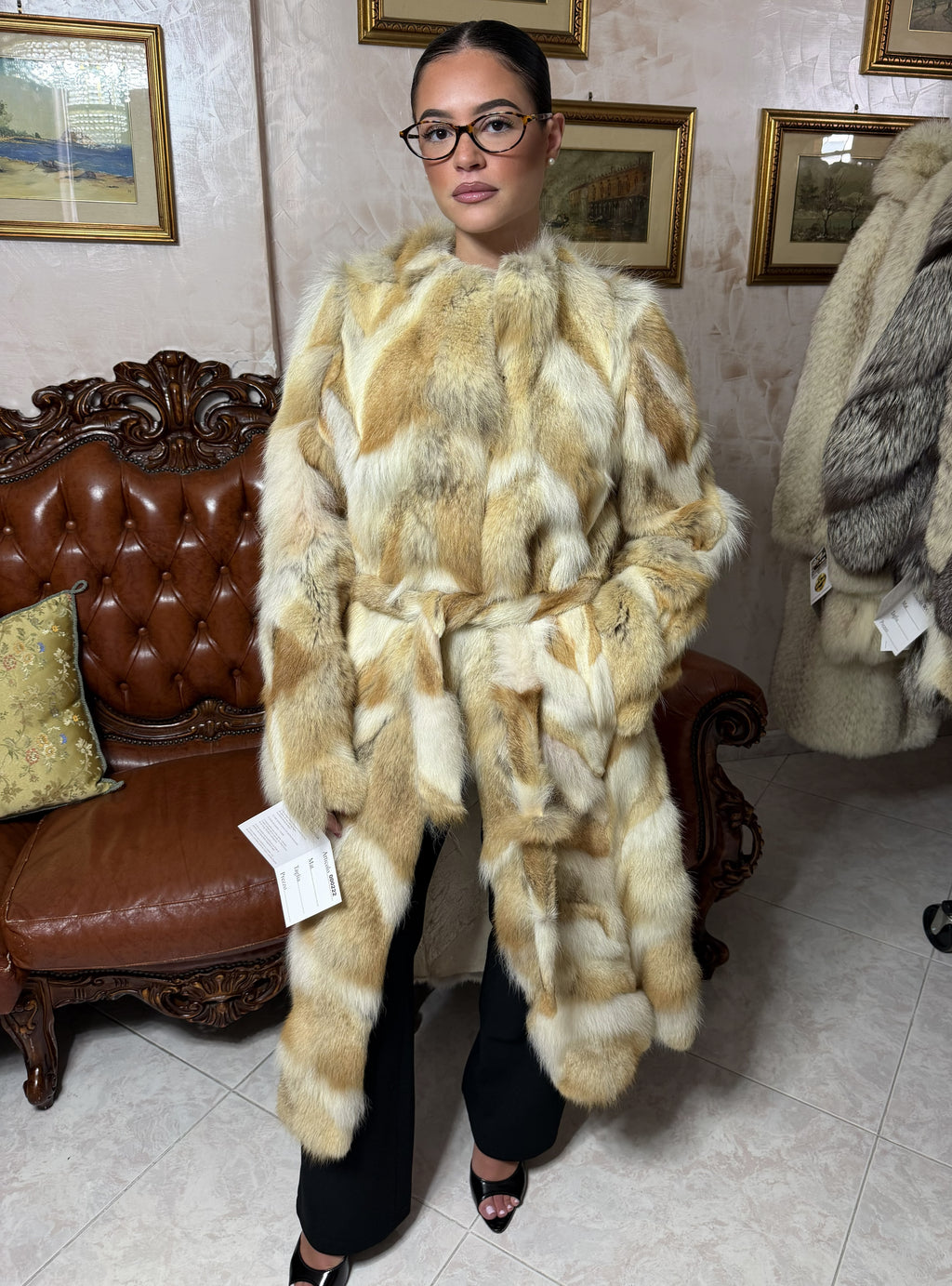 Fox fur jacket