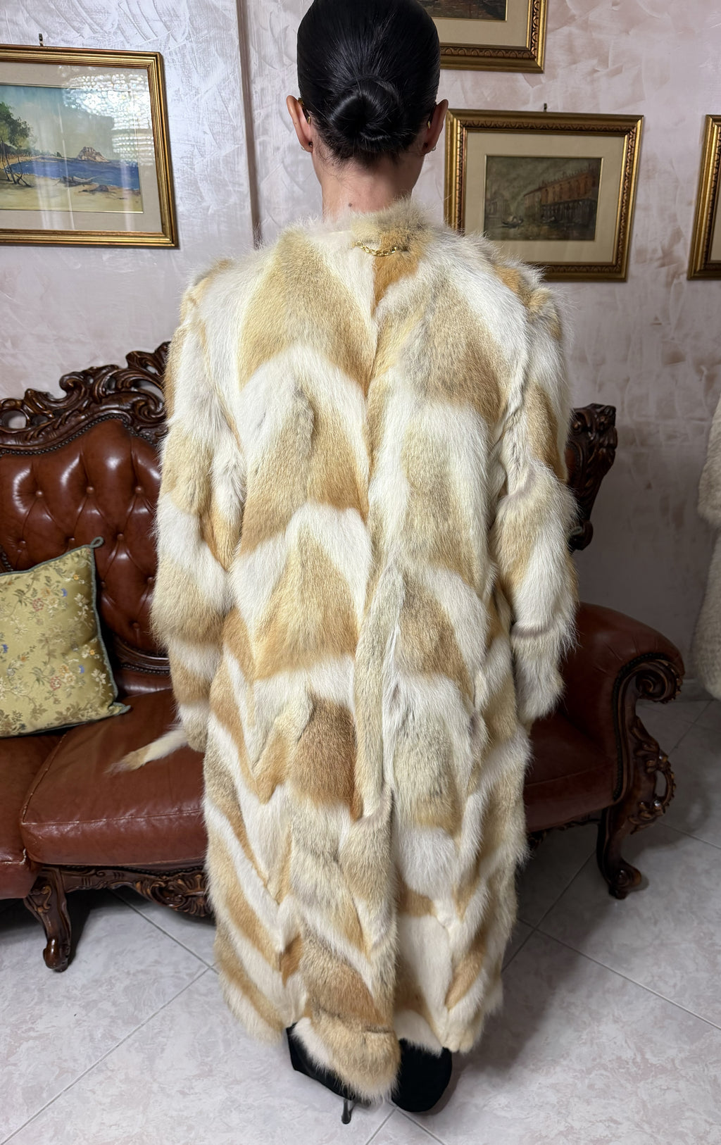 Fox fur jacket
