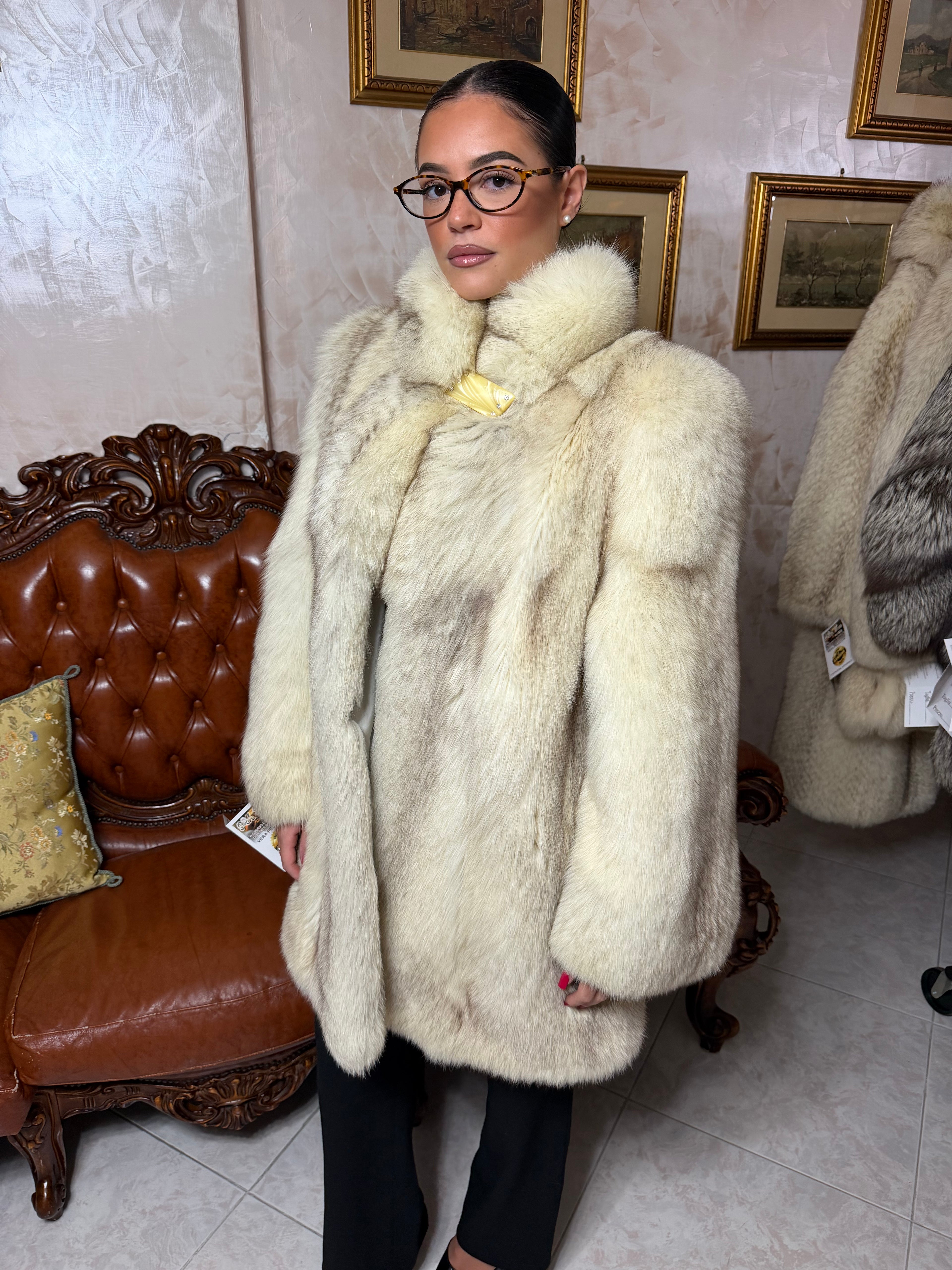 Fox fur jacket