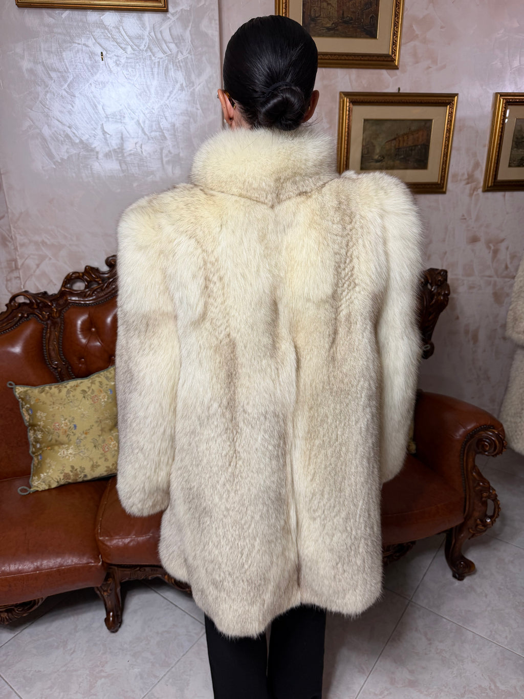 Fox fur jacket