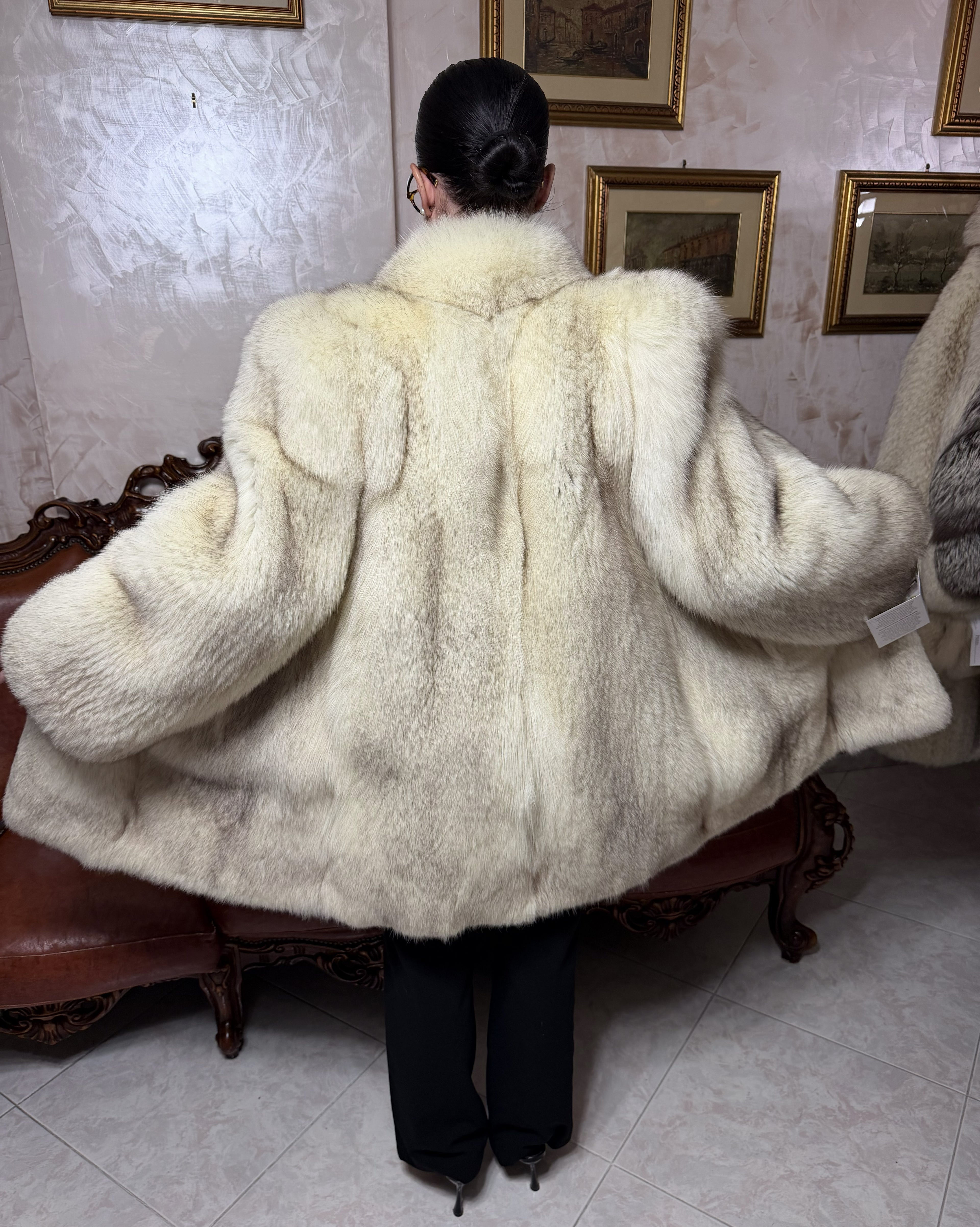 Fox fur jacket
