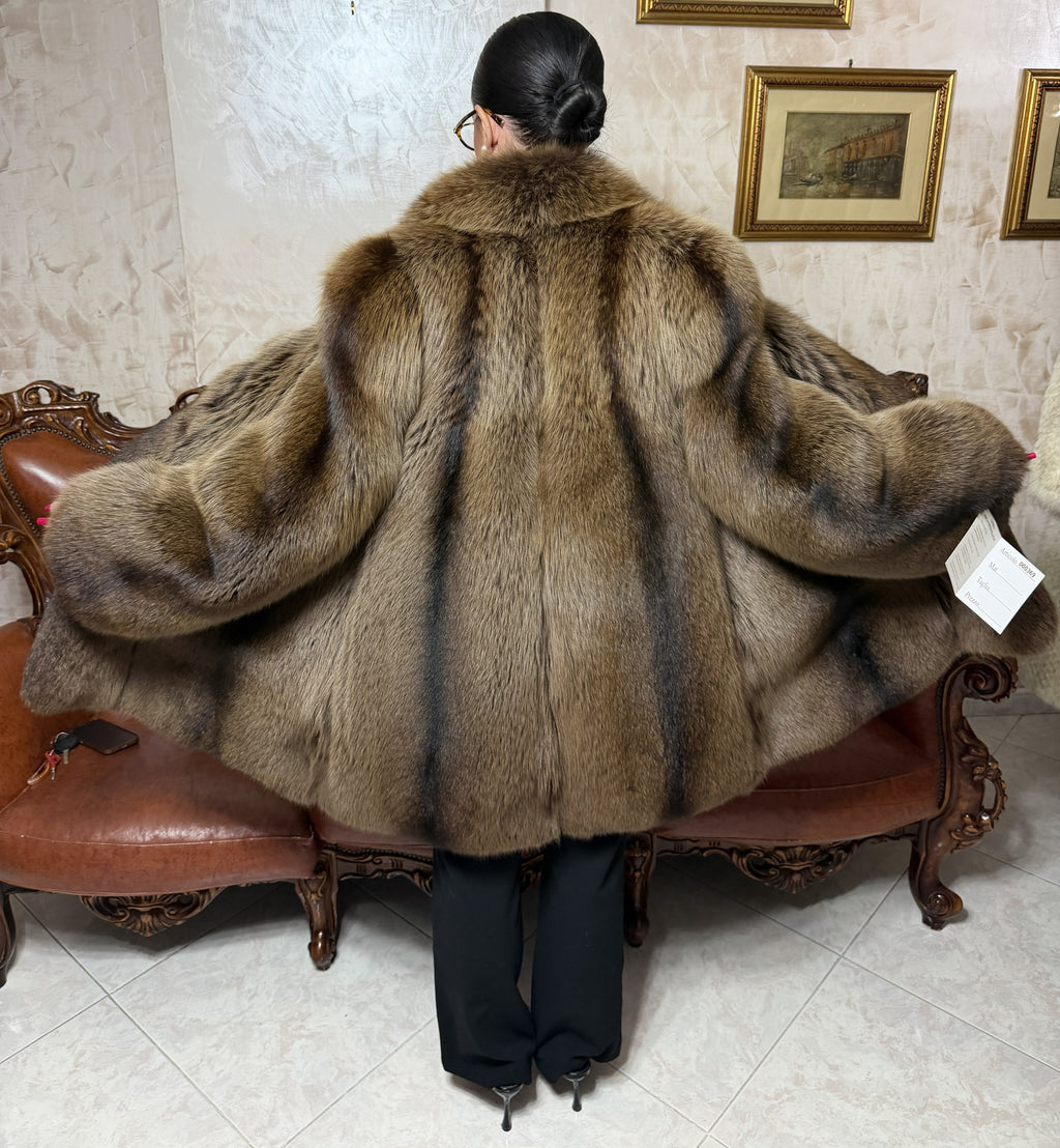 Fox fur jacket