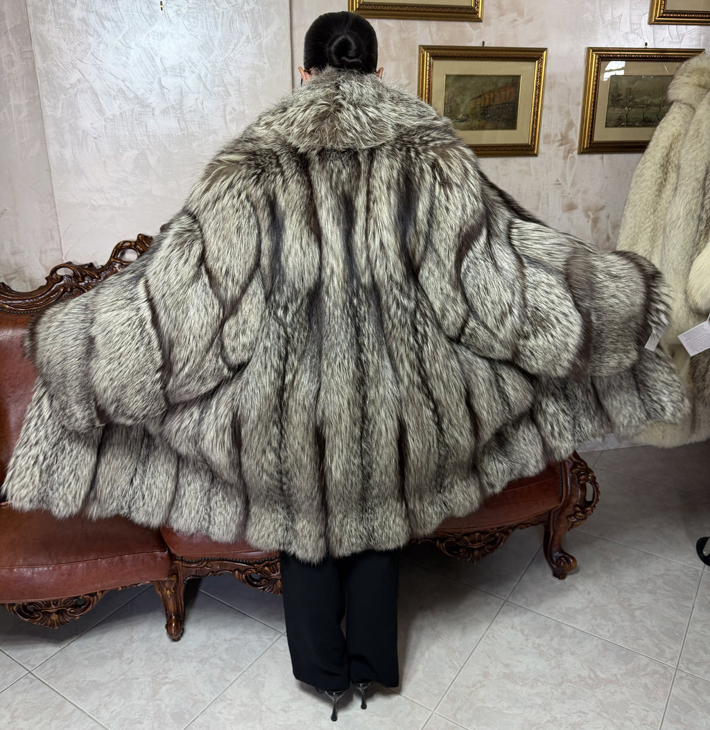 Fox fur jacket