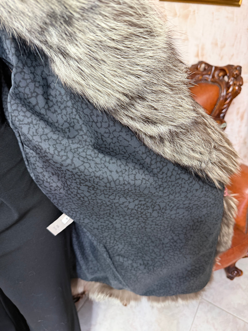 Fox fur jacket