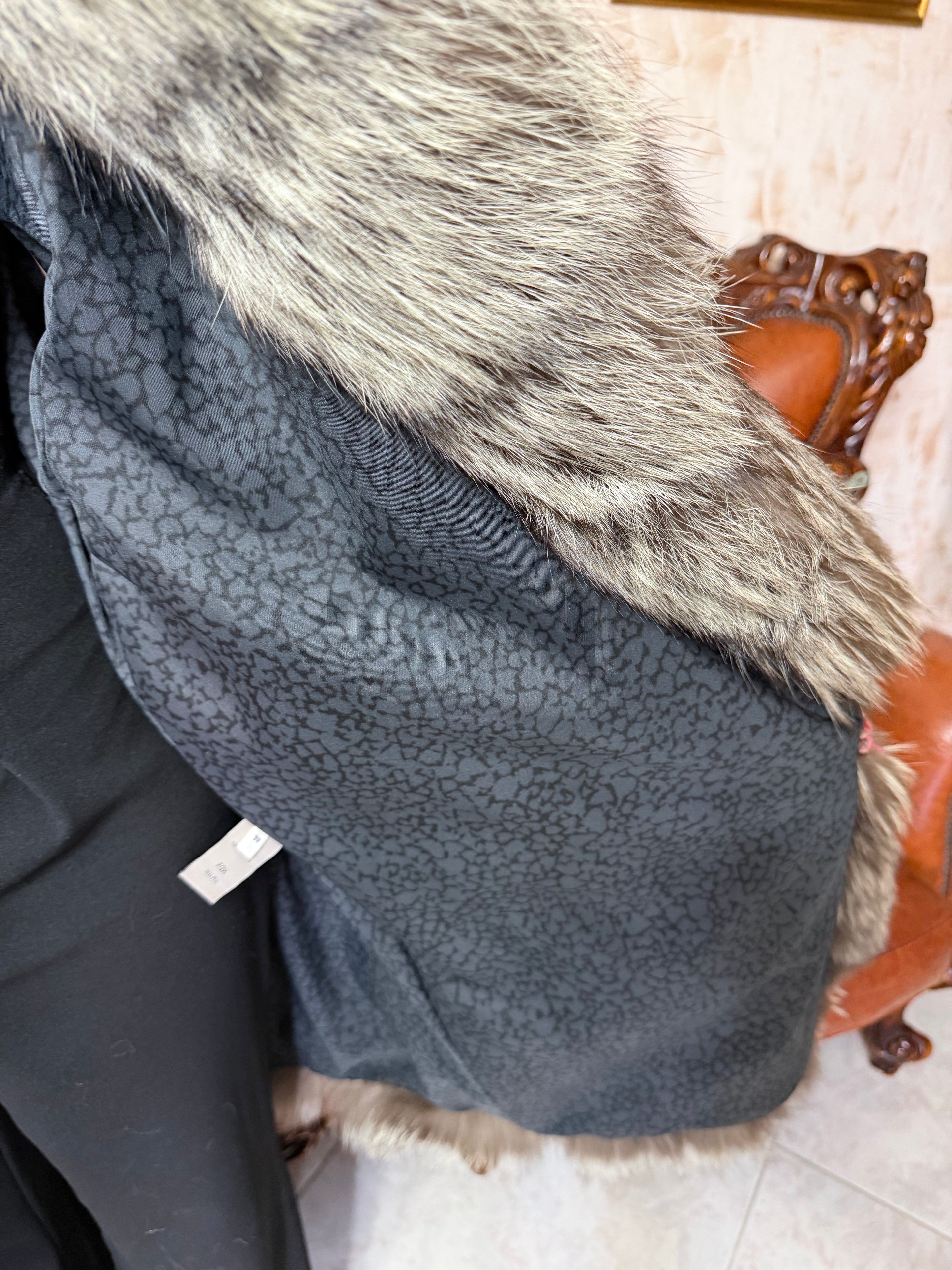 Fox fur jacket