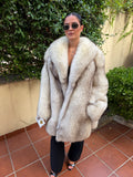 Fox fur jacket