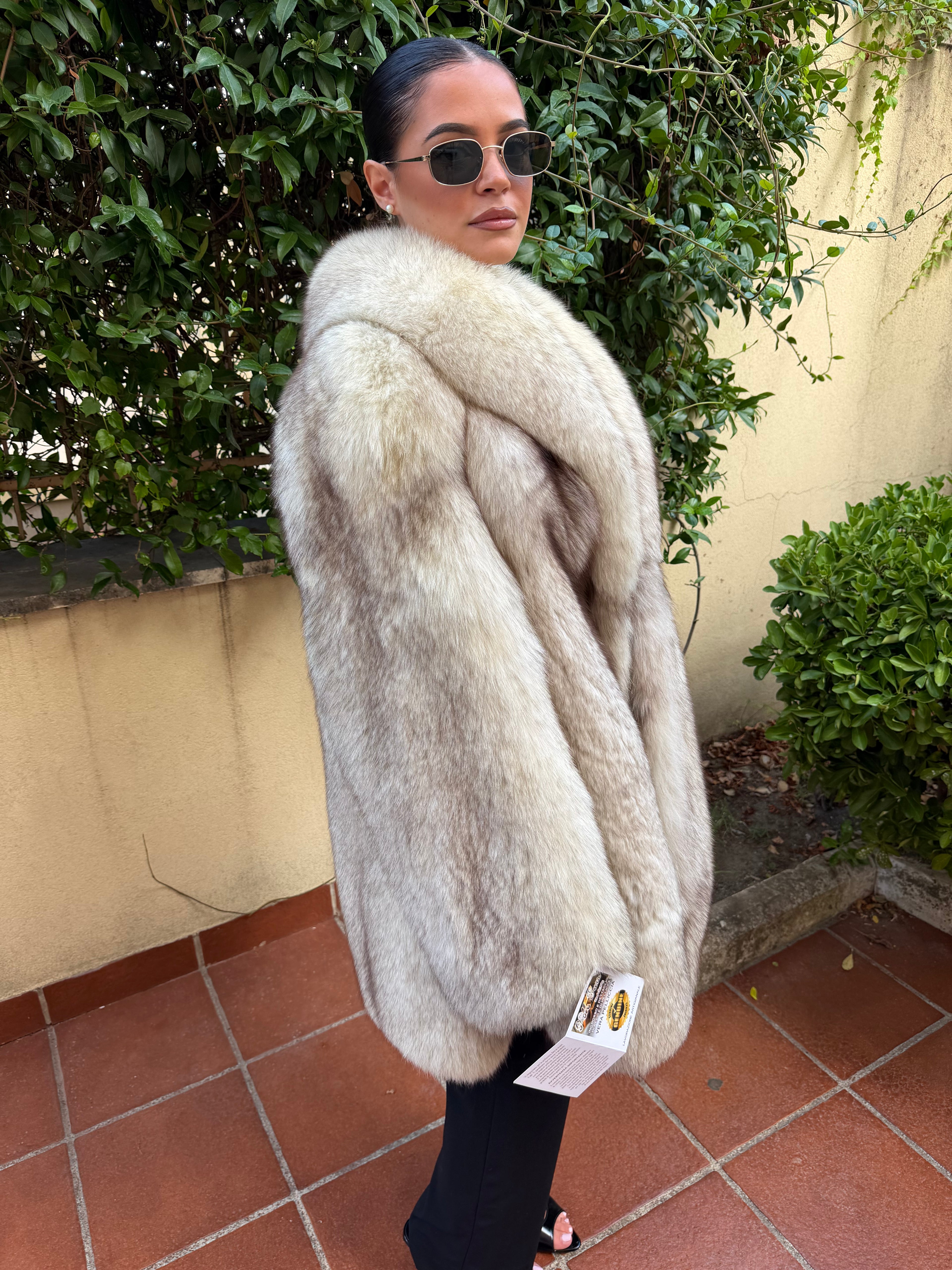 Fox fur jacket
