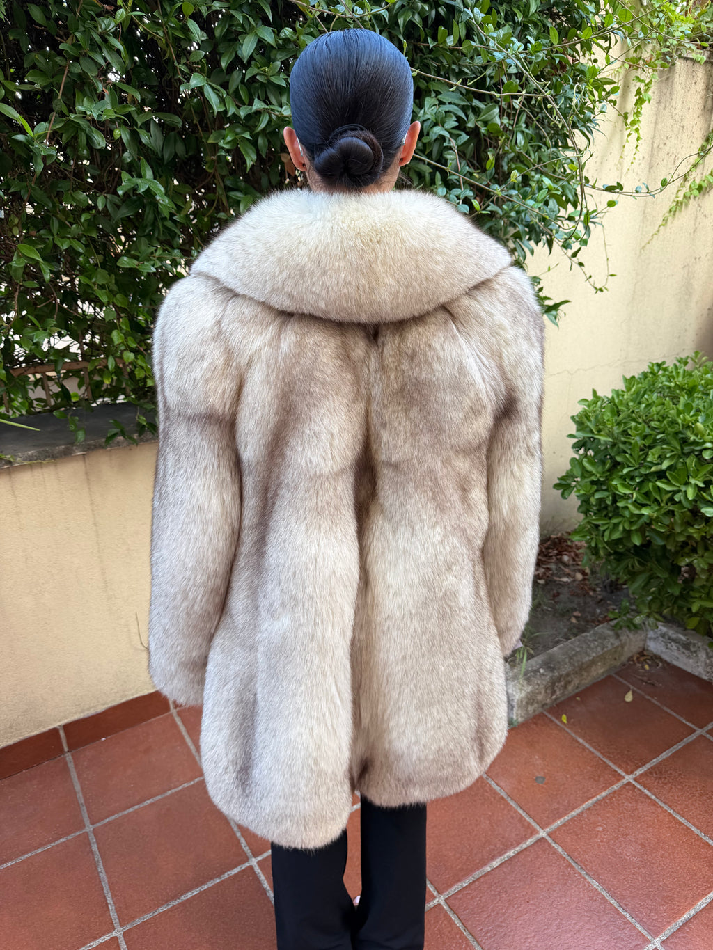 Fox fur jacket