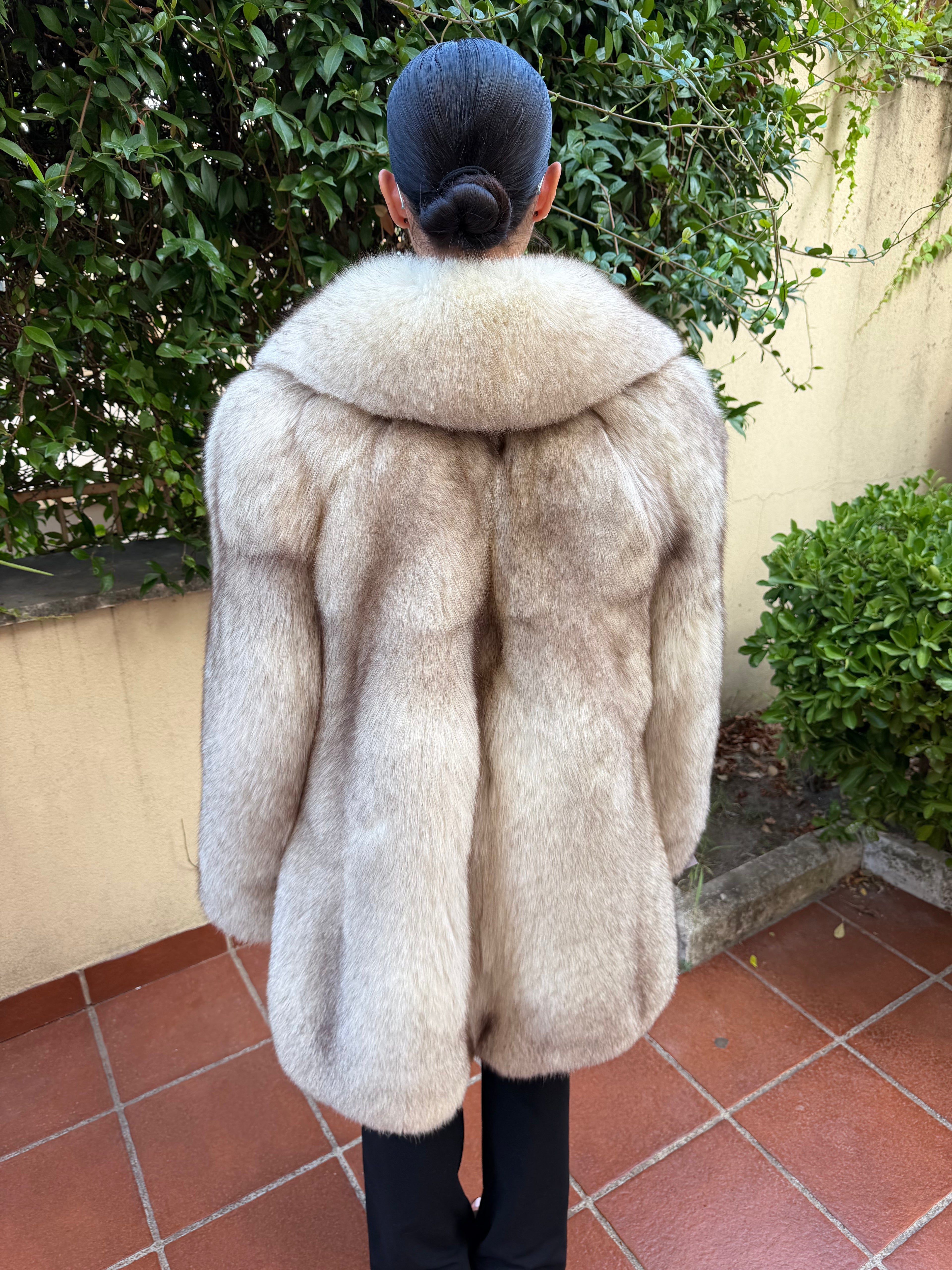 Fox fur jacket