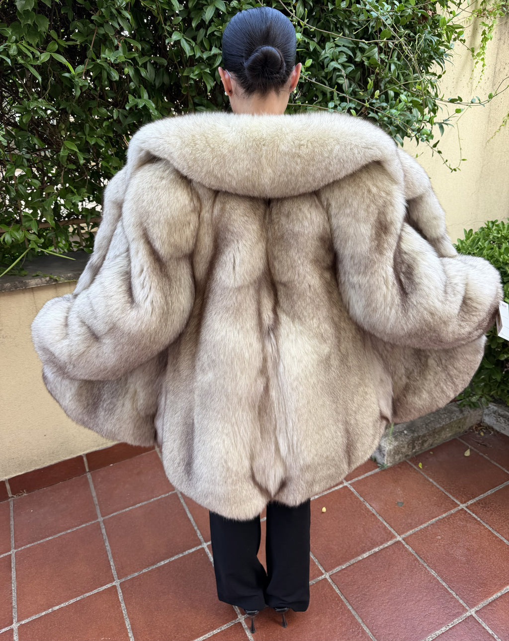 Fox fur jacket