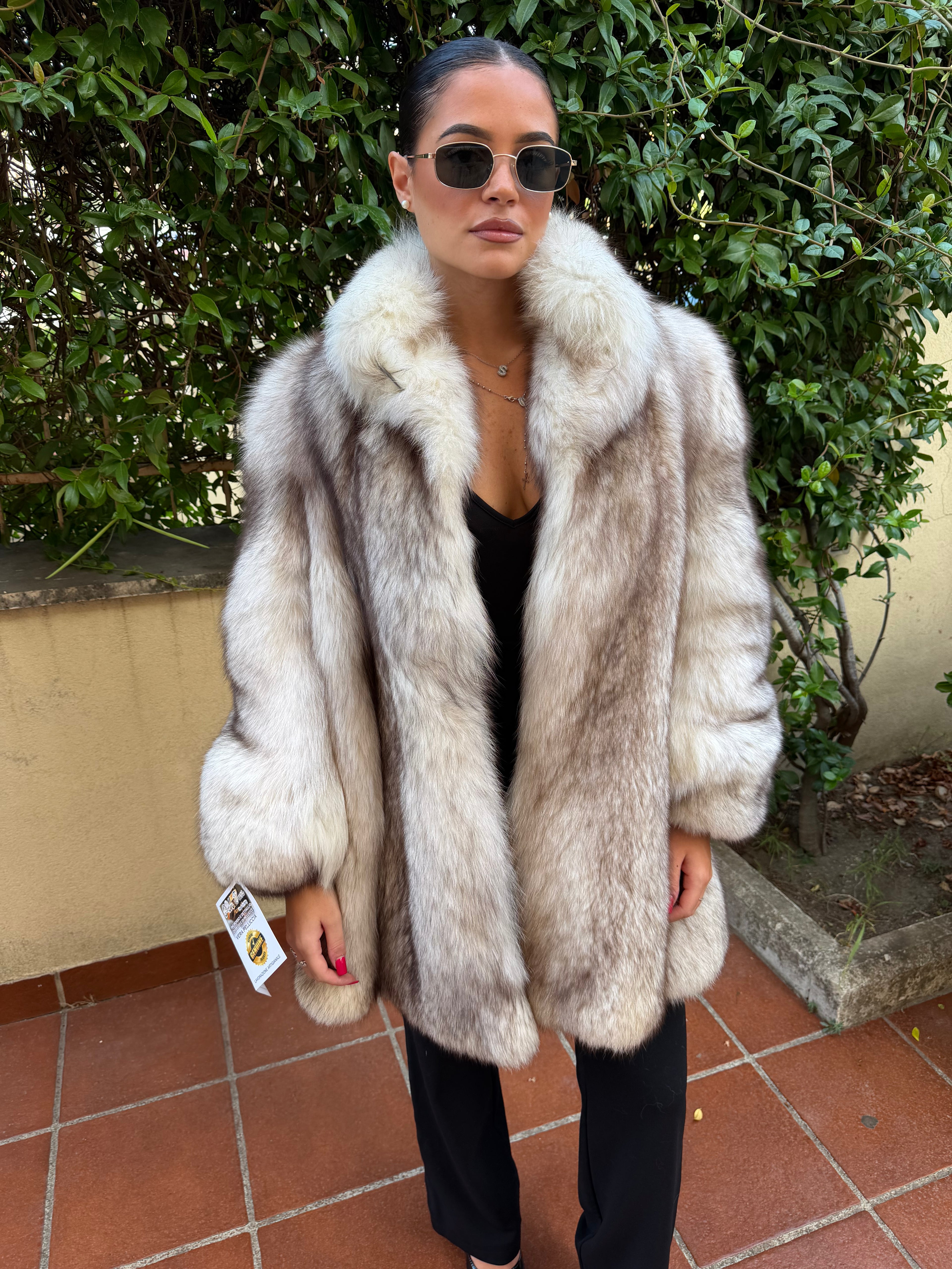 Fox fur jacket