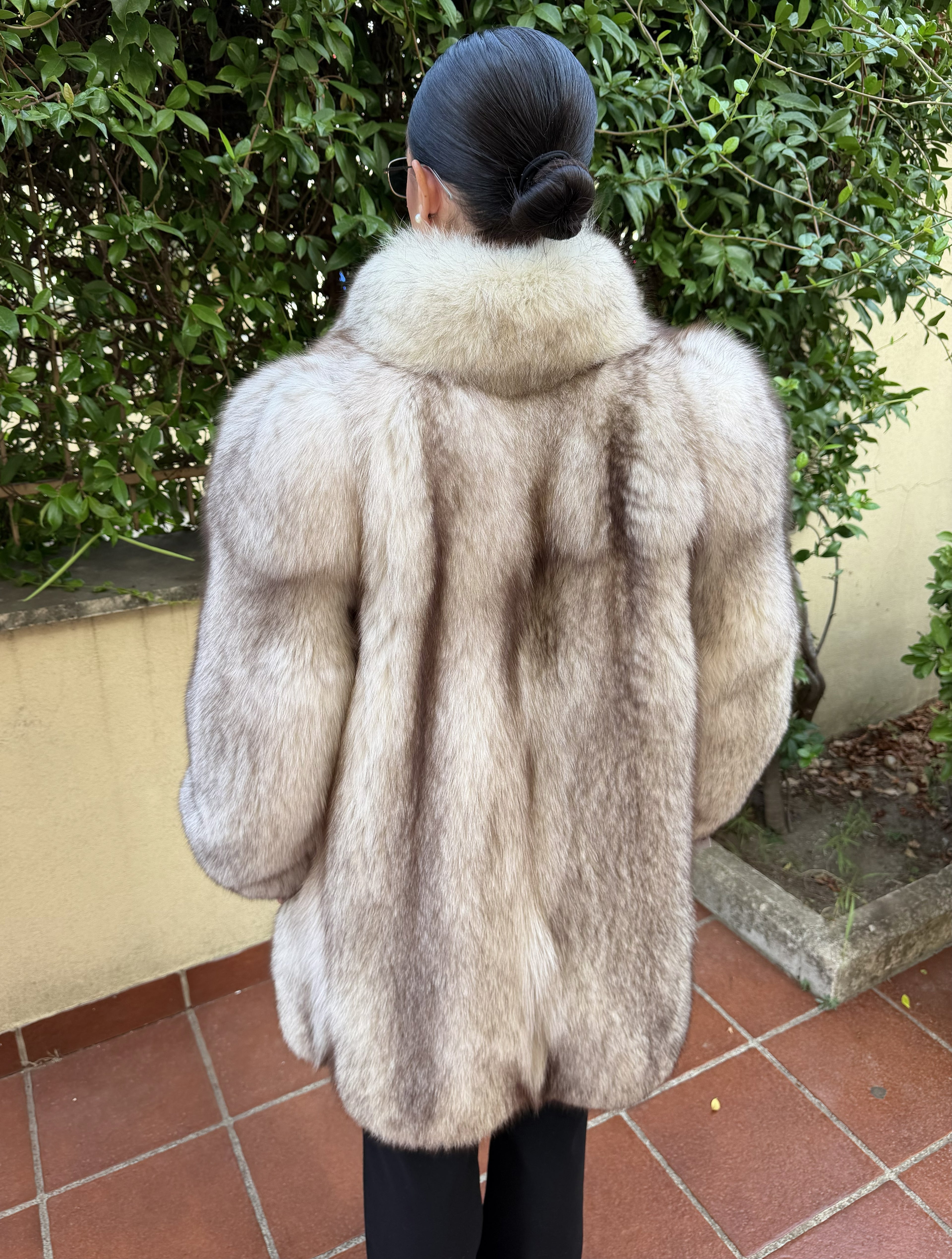 Fox fur jacket