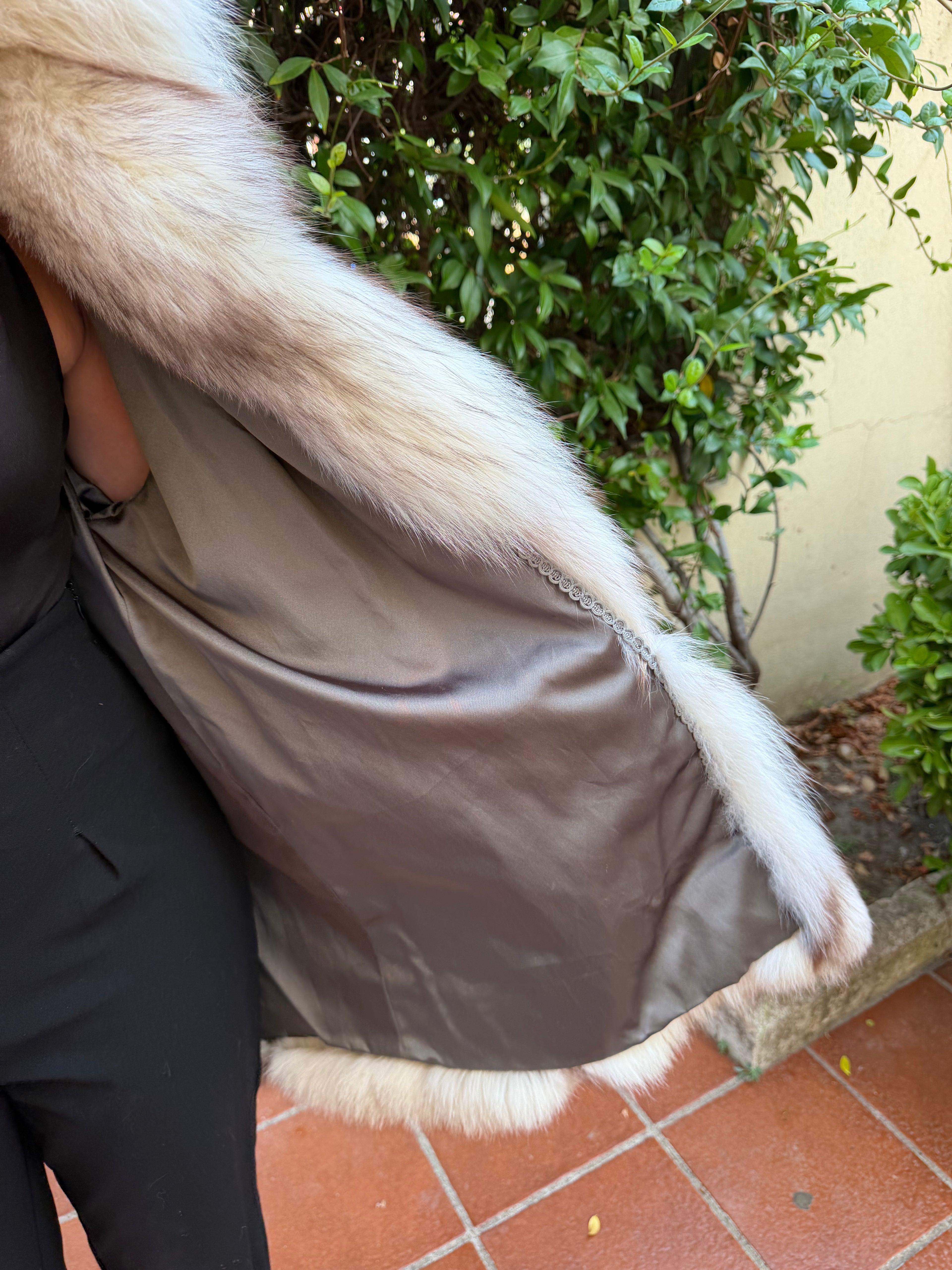 Fox fur jacket