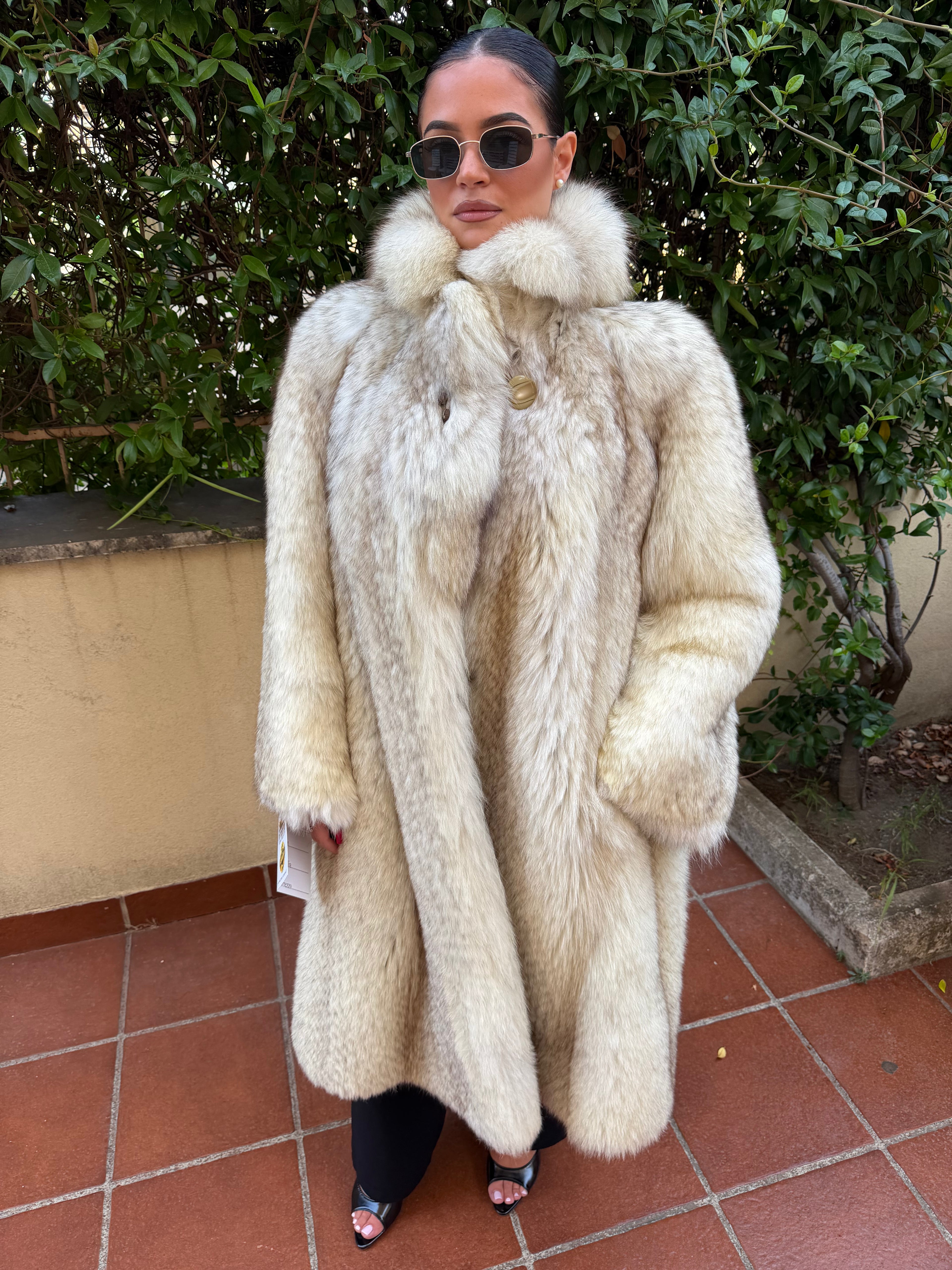 Fox fur jacket