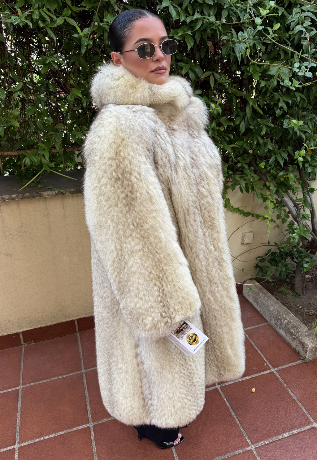 Fox fur jacket