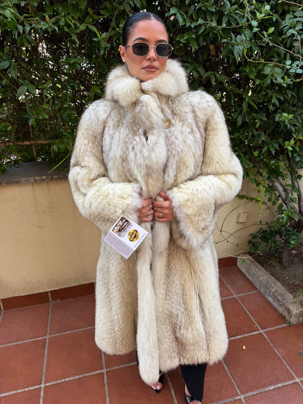Fox fur jacket