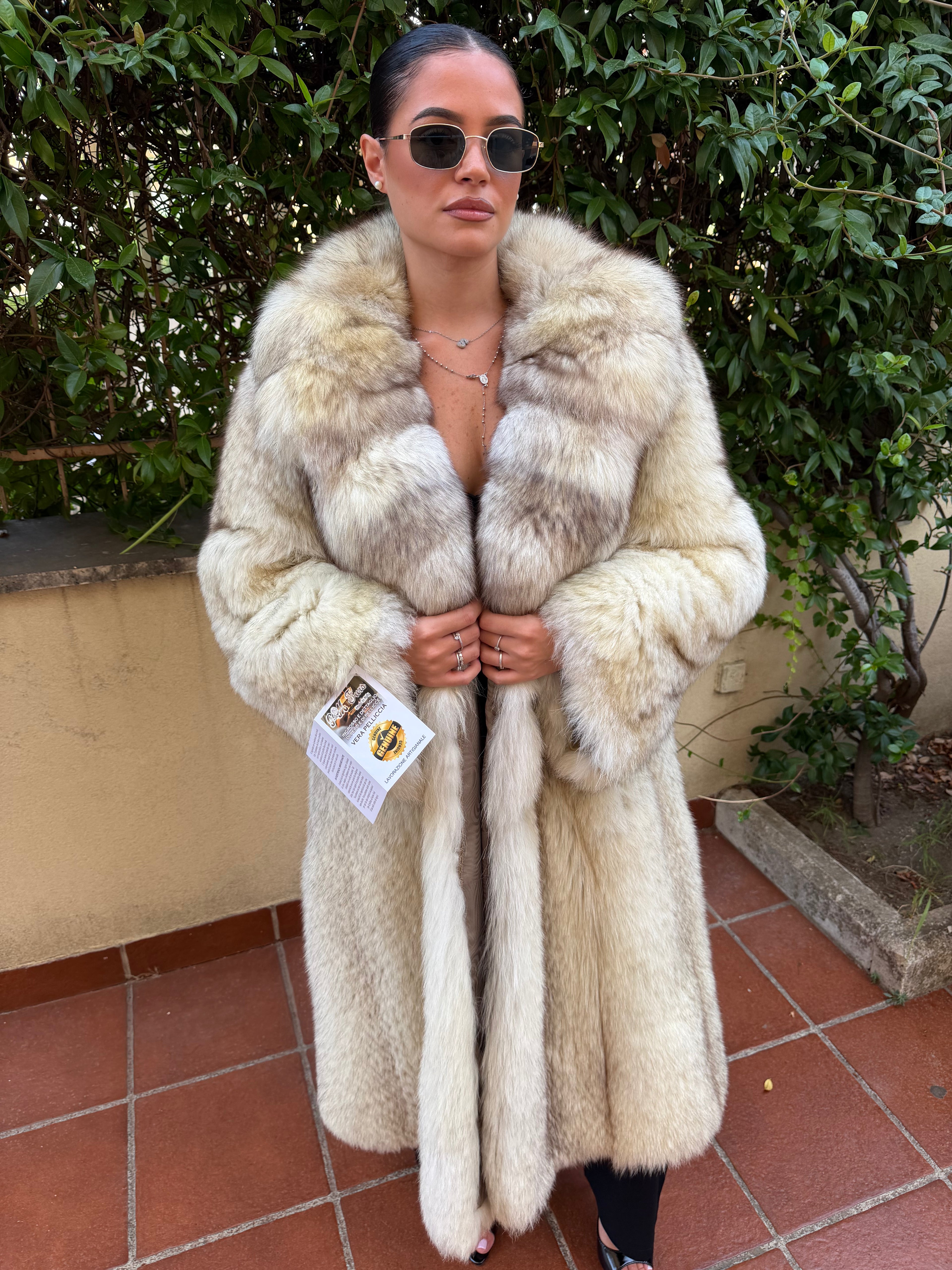 Fox fur jacket