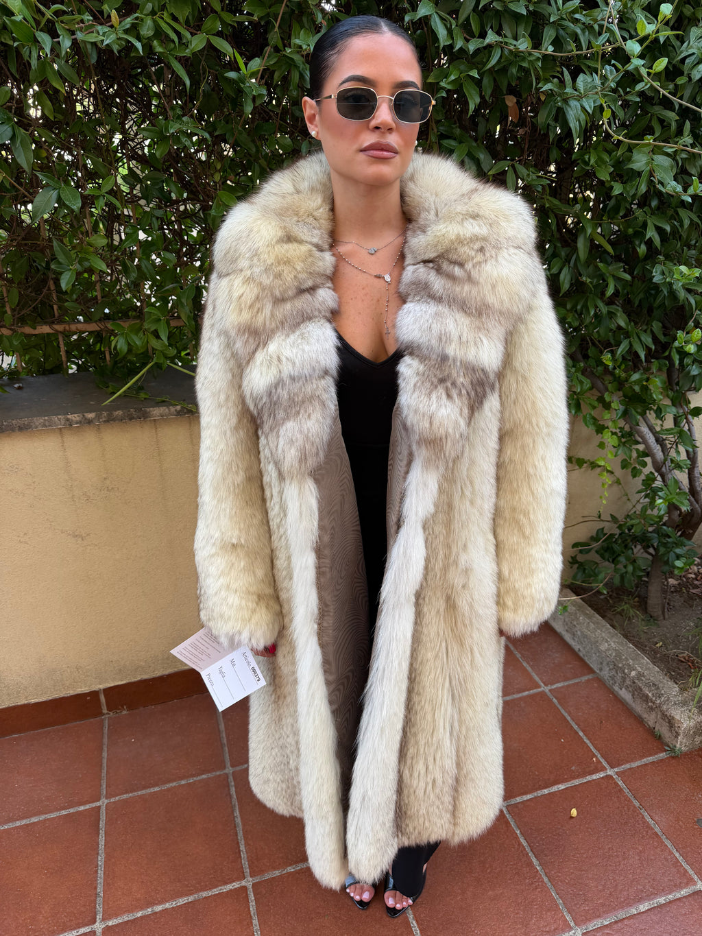 Fox fur jacket