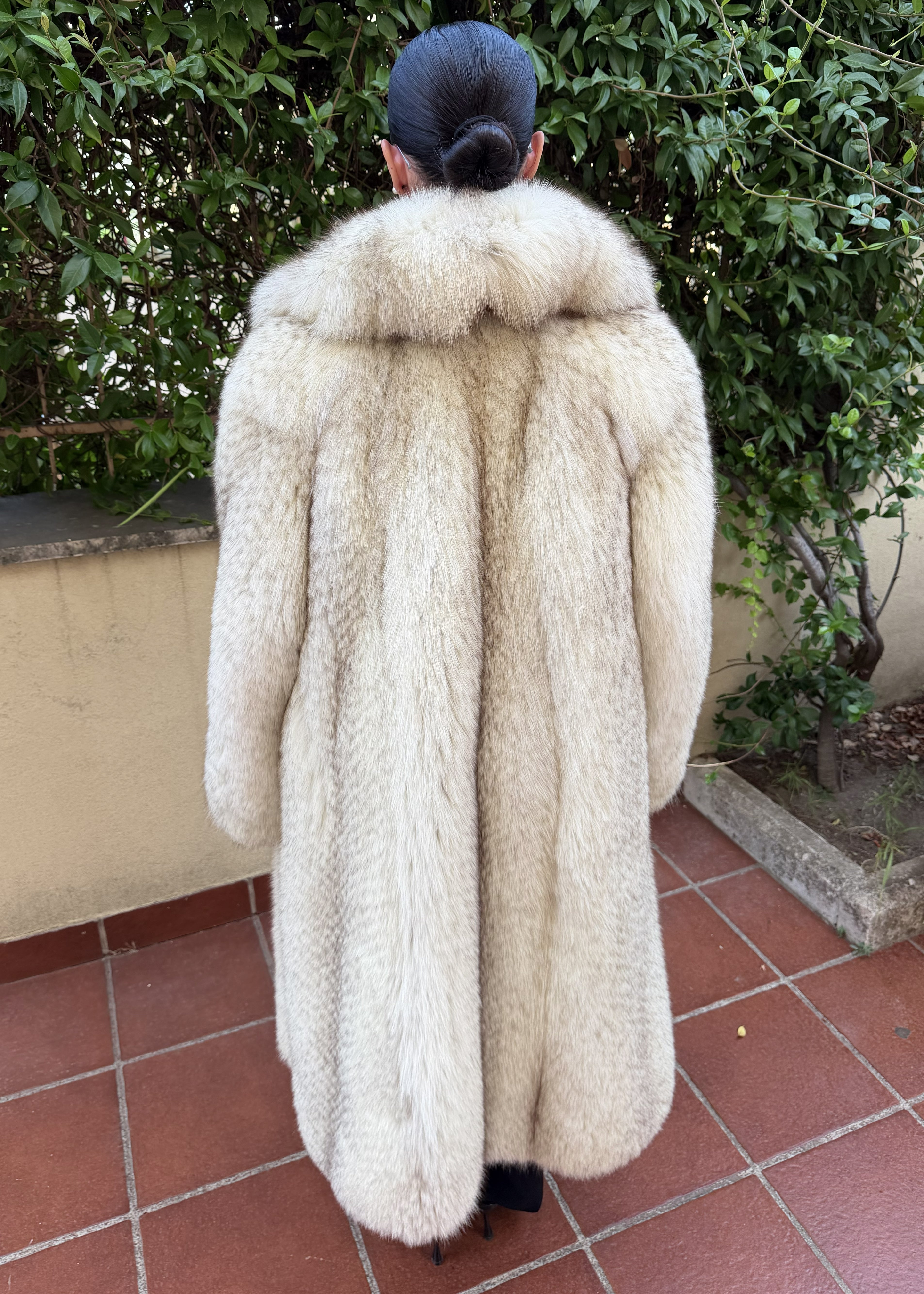 Fox fur jacket