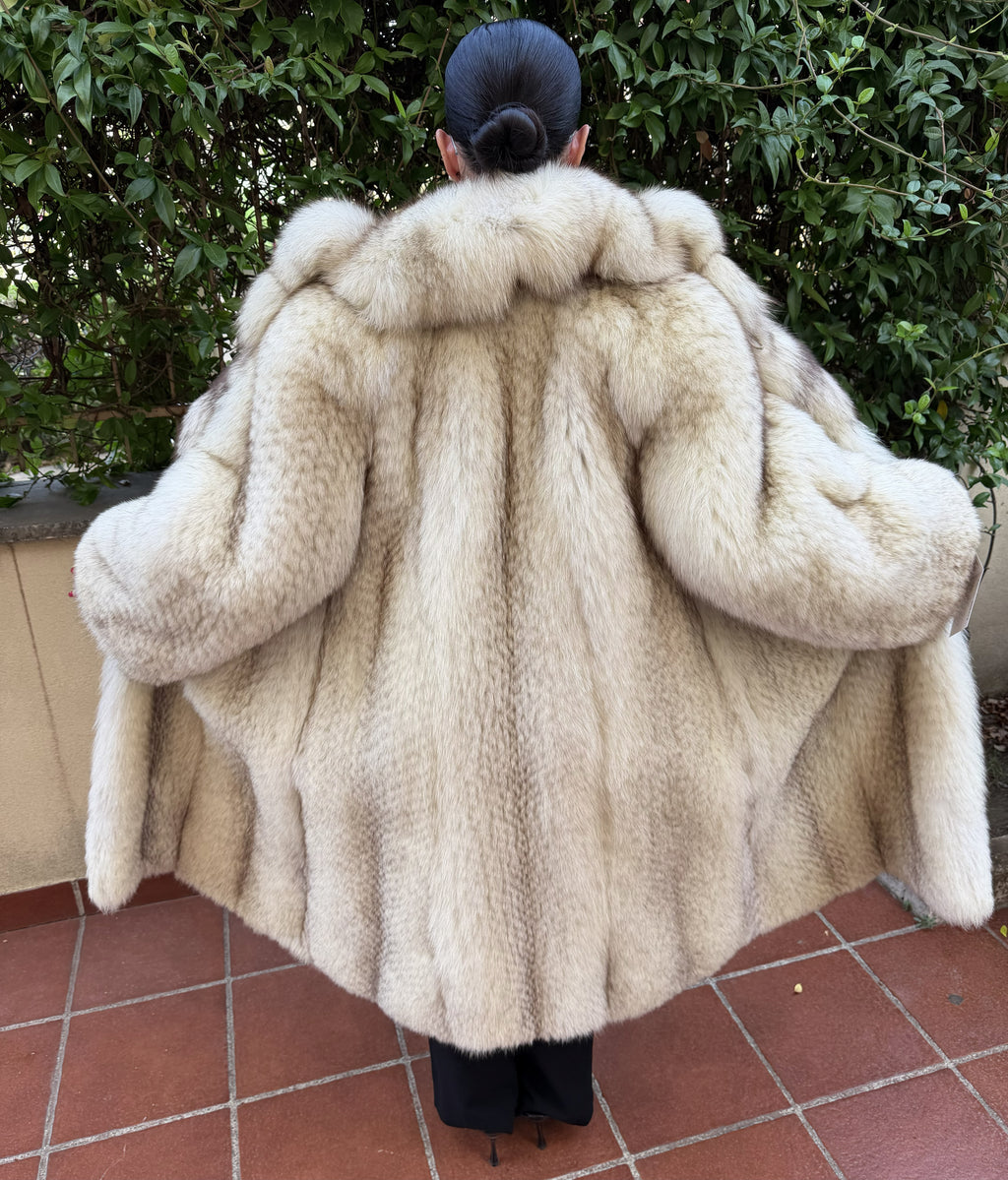 Fox fur jacket